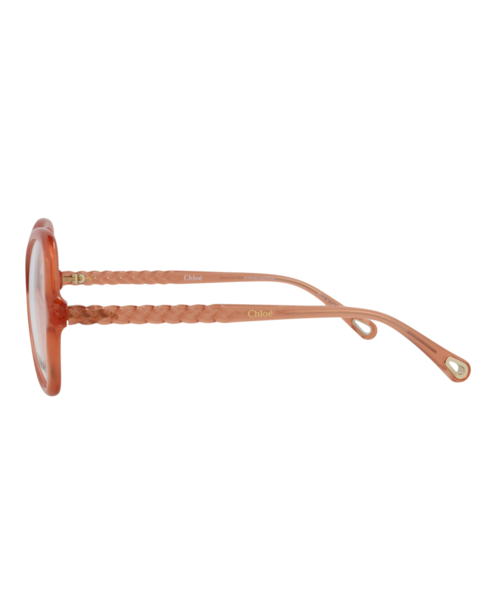 MONTURA ÓPTICA CHLOÉ CAT EYEFRAME BIO INJECTION (MUJER) EN ROSA ROSA Y TRANSPARENTE - 3