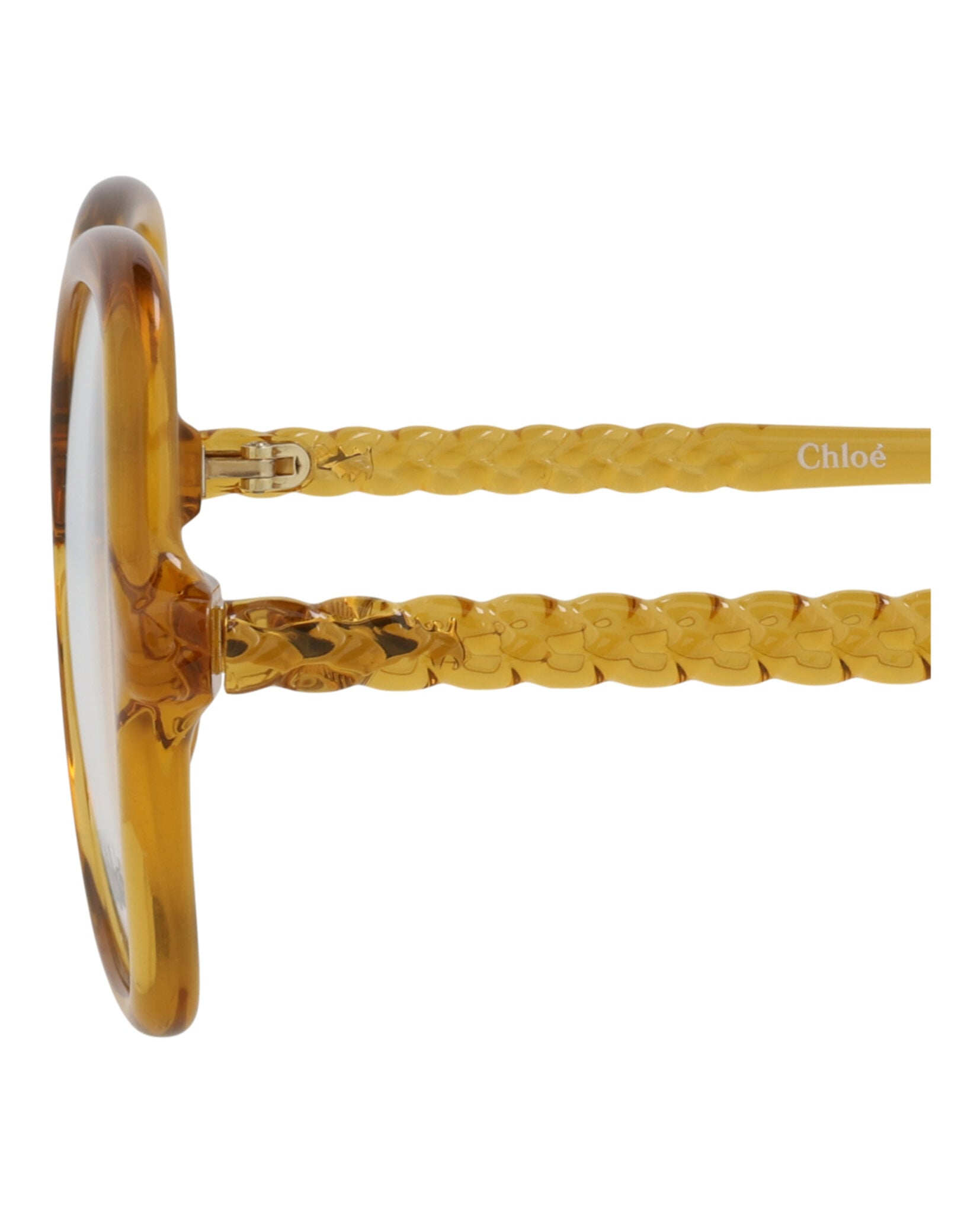 MONTURA ÓPTICA CHLOÉ CAT EYEFRAME BIO INJECTION (MUJER) EN AMARILLO AMARILLO AMARILLO Y TRANS - 4
