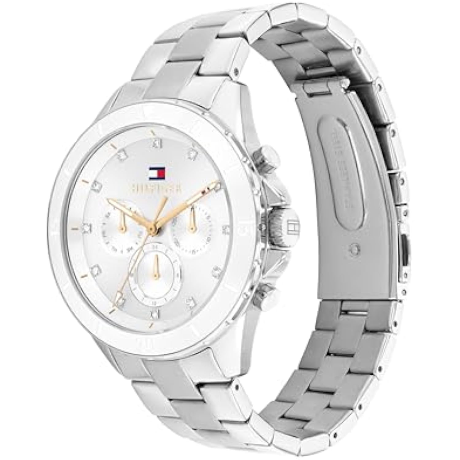 TOMMY HILFIGER RELOJ DEPORTIVO PARA MUJER – RELOJ DE PULSERA MULTIFUNCIÓN DE ACERO INOXIDABLE – RESI - 2