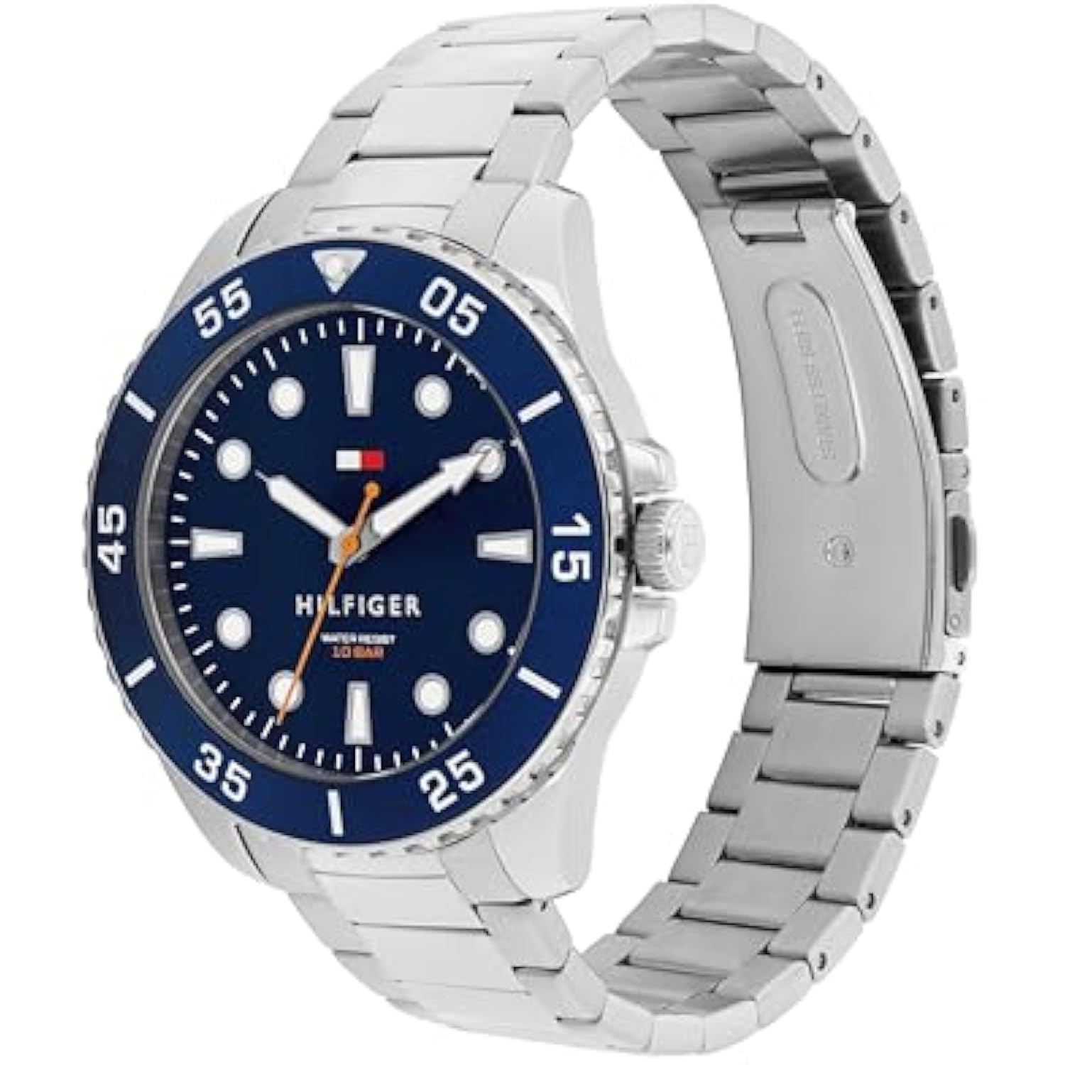 TOMMY HILFIGER RELOJ PARA HOMBRE INSPIRADO EN BUCEO – MOVIMIENTO DE CUARZO 3H CAJA DE ACERO INOXIDAB - 2