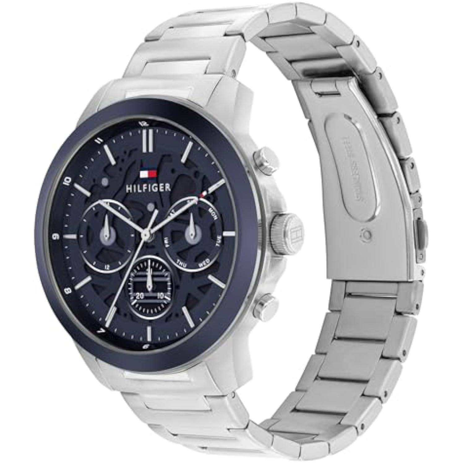 TOMMY HILFIGER RELOJ MULTIFUNCIÓN DE CUARZO 3H PARA HOMBRE PULSERA DE ACERO INOXIDABLE CON ESFERA DE - 2