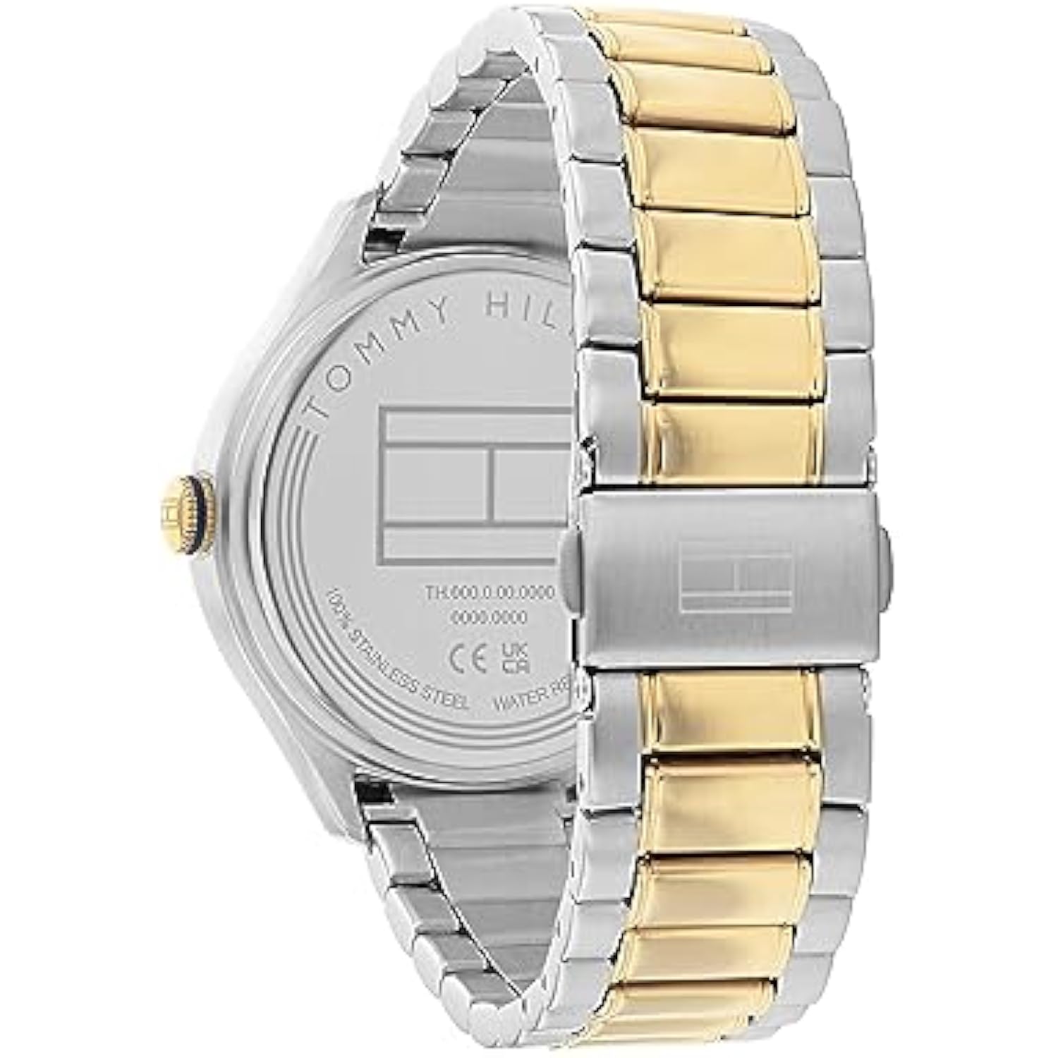 TOMMY HILFIGER RELOJ MULTIFUNCIÓN DE CUARZO PARA MUJER CON ESFERA GRIS PARDO (MODELO: 1782658) DOS T - 3