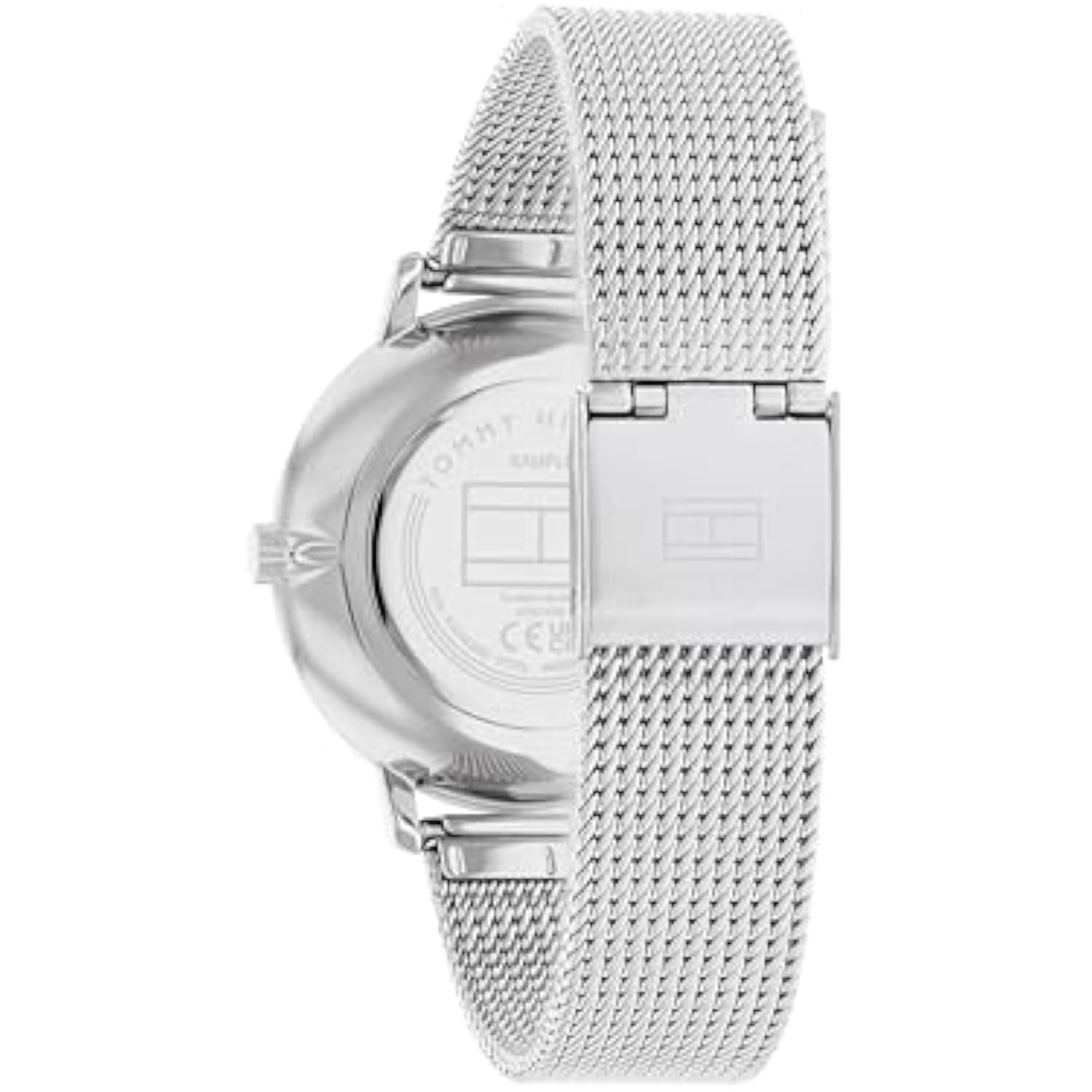 TOMMY HILFIGER RELOJ CLÁSICO DE CUARZO 2H ULTRA DELGADO PARA MUJER PULSERA DE MALLA DE ACERO INOXIDA - 3