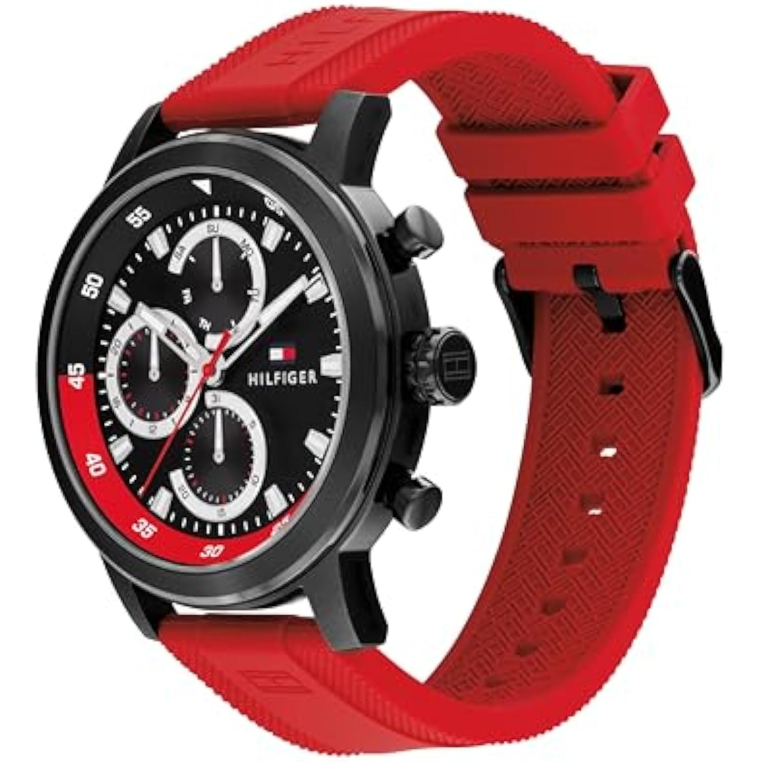 TOMMY HILFIGER RELOJ DEPORTIVO PARA HOMBRE – CUARZO MULTIFUNCIÓN CAJA DE ACERO INOXIDABLE ESFERA DE - 2