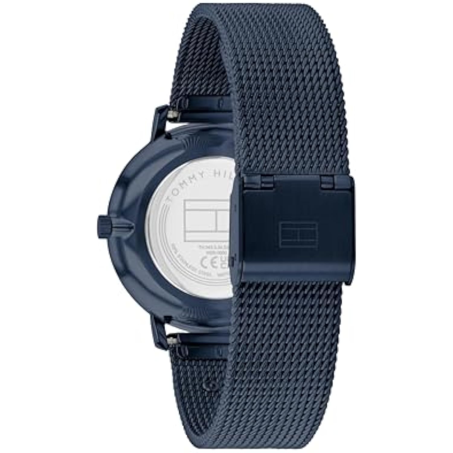 TOMMY HILFIGER RELOJ DE CUARZO DELGADO PARA MUJER PULSERA DE MALLA DE ACERO INOXIDABLE RESISTENTE AL - 2