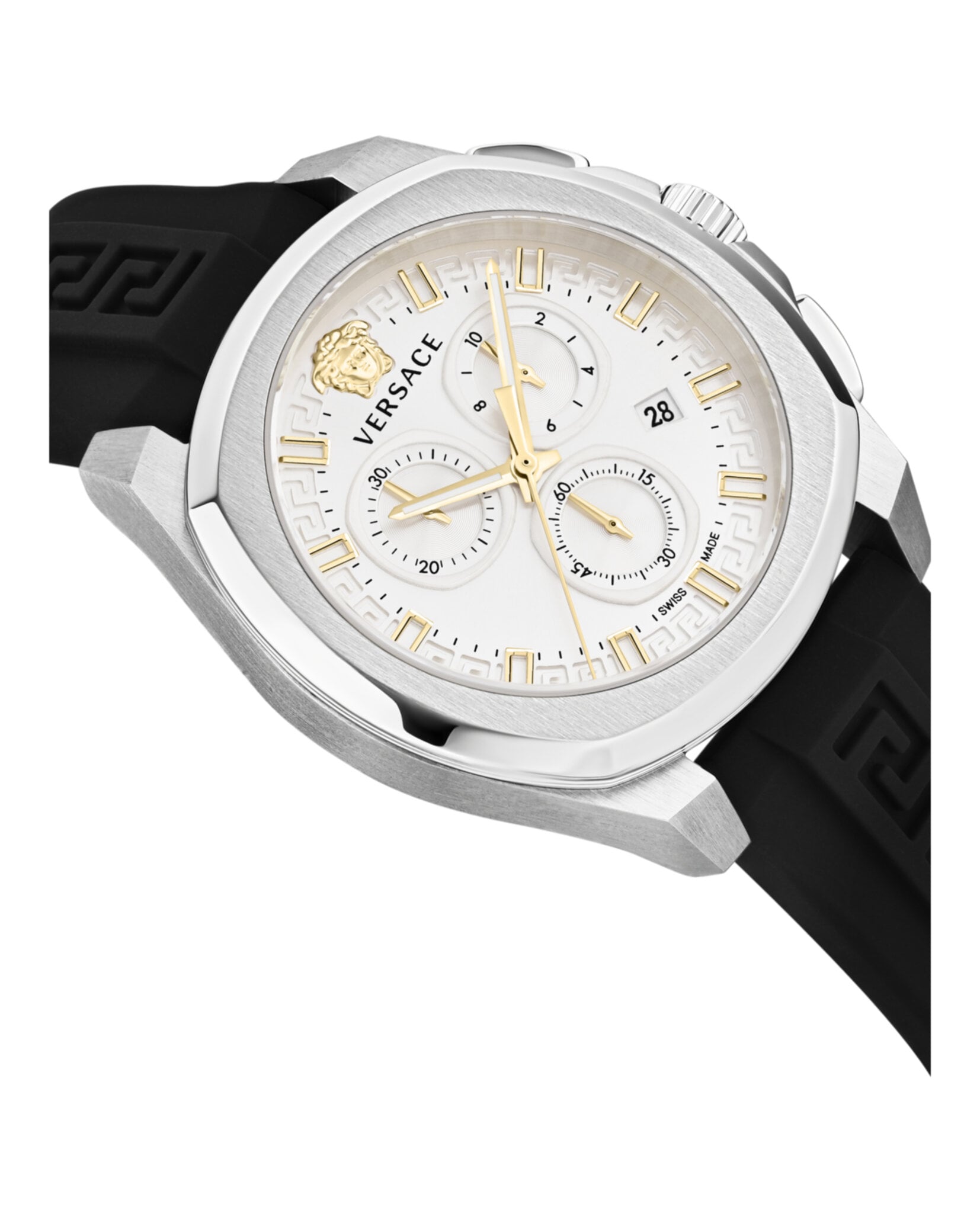 RELOJ VERSACE GEO CHRONO STRAP (HOMBRE) ACERO - 3