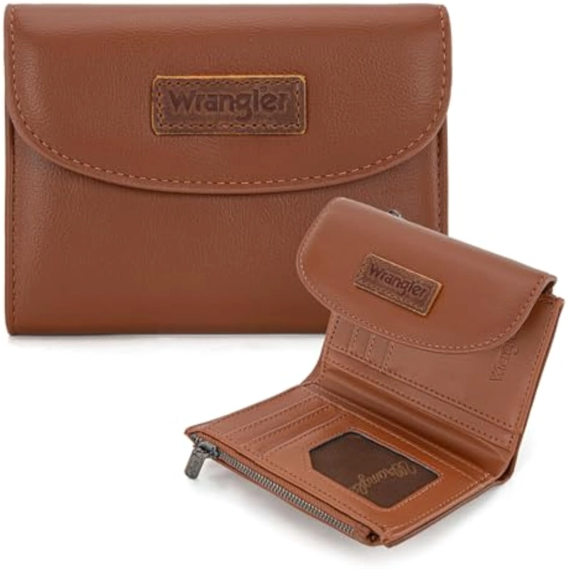 CARTERAS PEQUEÑAS PARA MUJER CON BLOQUEO RFID DE GRAN CAPACIDAD CON MONEDEROS - 1