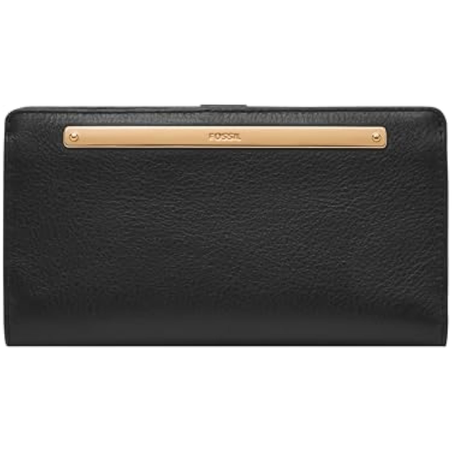 CARTERA DELGADA DE CUERO LIZA PARA MUJER - 1