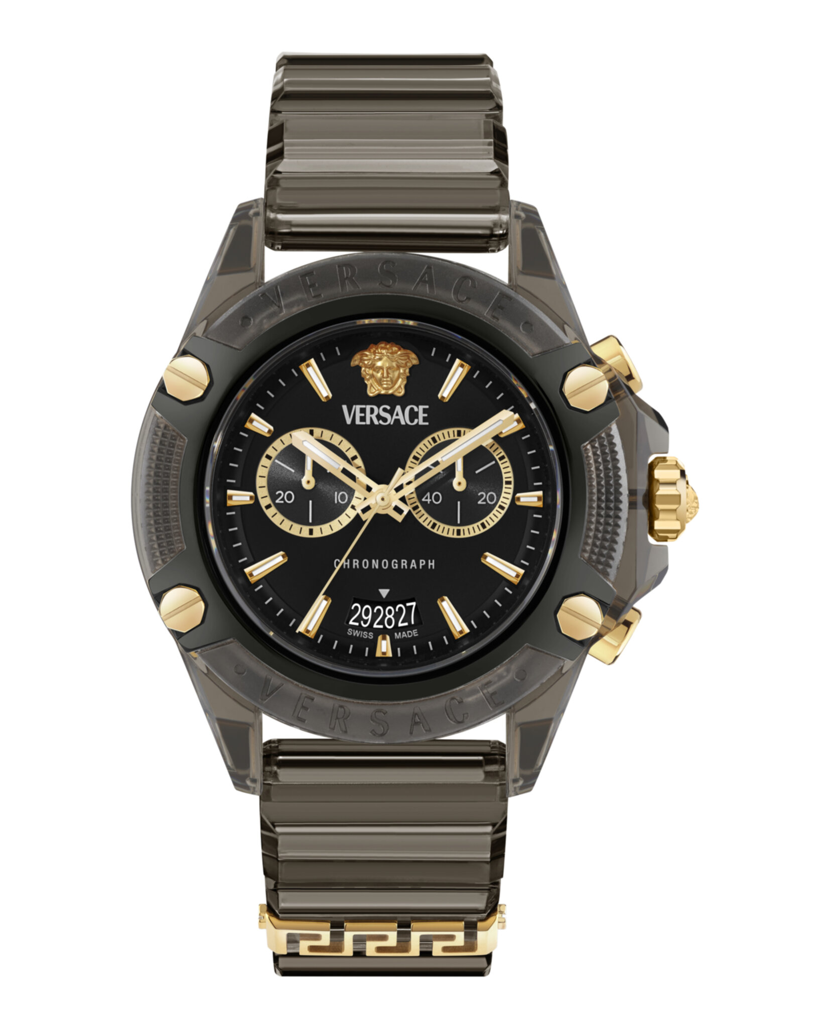 CRONO VERSACE ICON ACTIVE NEGRO MATE (HOMBRE) - 1
