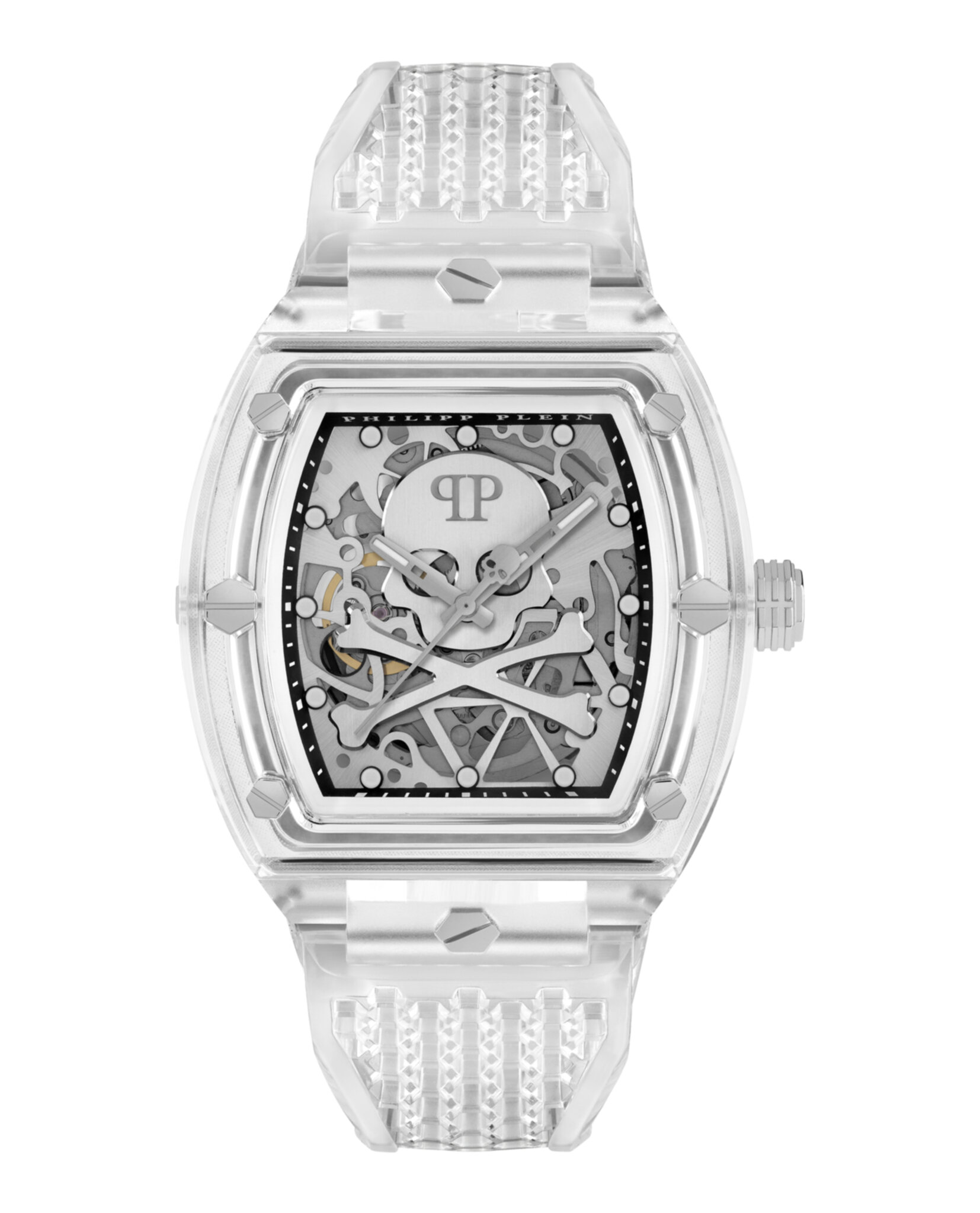 RELOJ AUTOMÁTICO PHILIPP PLEIN THE KELETON CRYSTAL TRANSPARENTE (HOMBRE) - 1