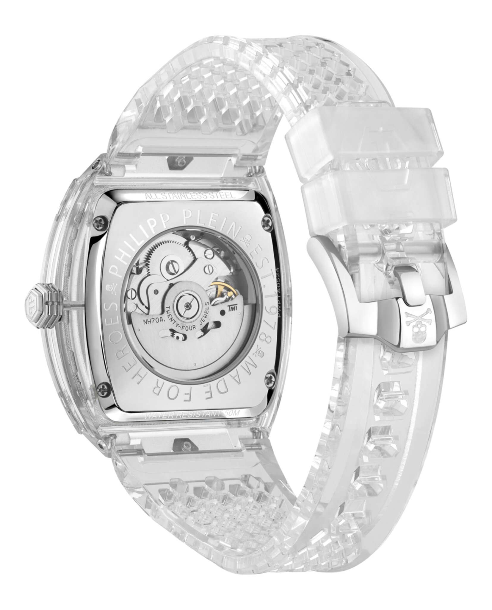 RELOJ AUTOMÁTICO PHILIPP PLEIN THE KELETON CRYSTAL TRANSPARENTE (HOMBRE) - 3