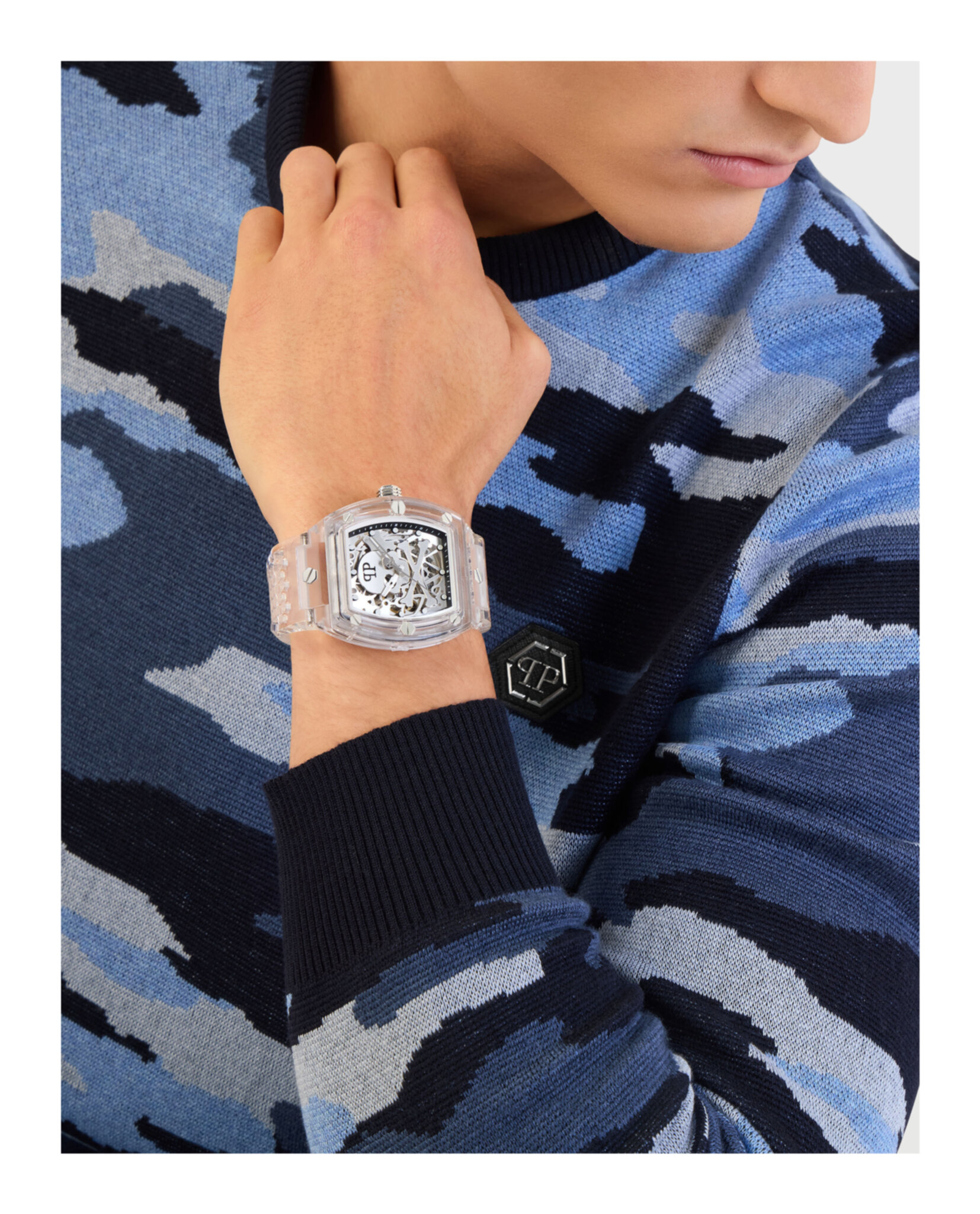 RELOJ AUTOMÁTICO PHILIPP PLEIN THE KELETON CRYSTAL TRANSPARENTE (HOMBRE) - 5