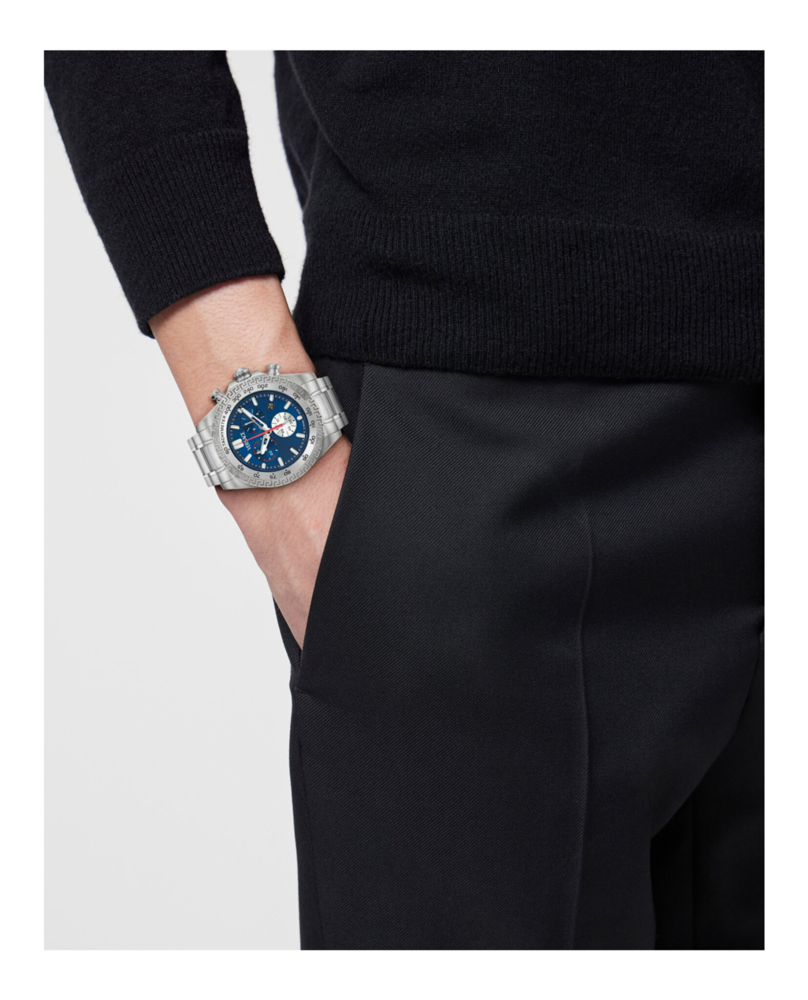 RELOJ DE PULSERA VERSACE CHRONO X (HOMBRE) ACERO - 4
