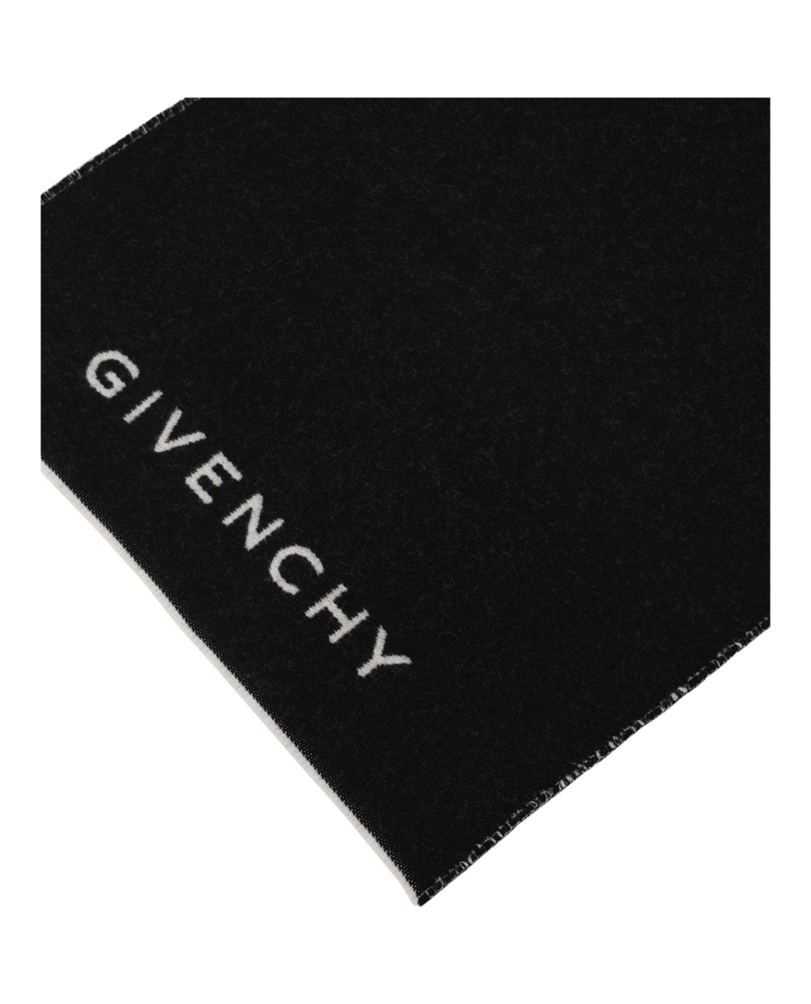 ACCESORIOS DE BUFANDA GIVENCHY REVERSIBLES 4G STARS (HOMBRE) Y MUJER EN BLANCO Y NEGRO - 4