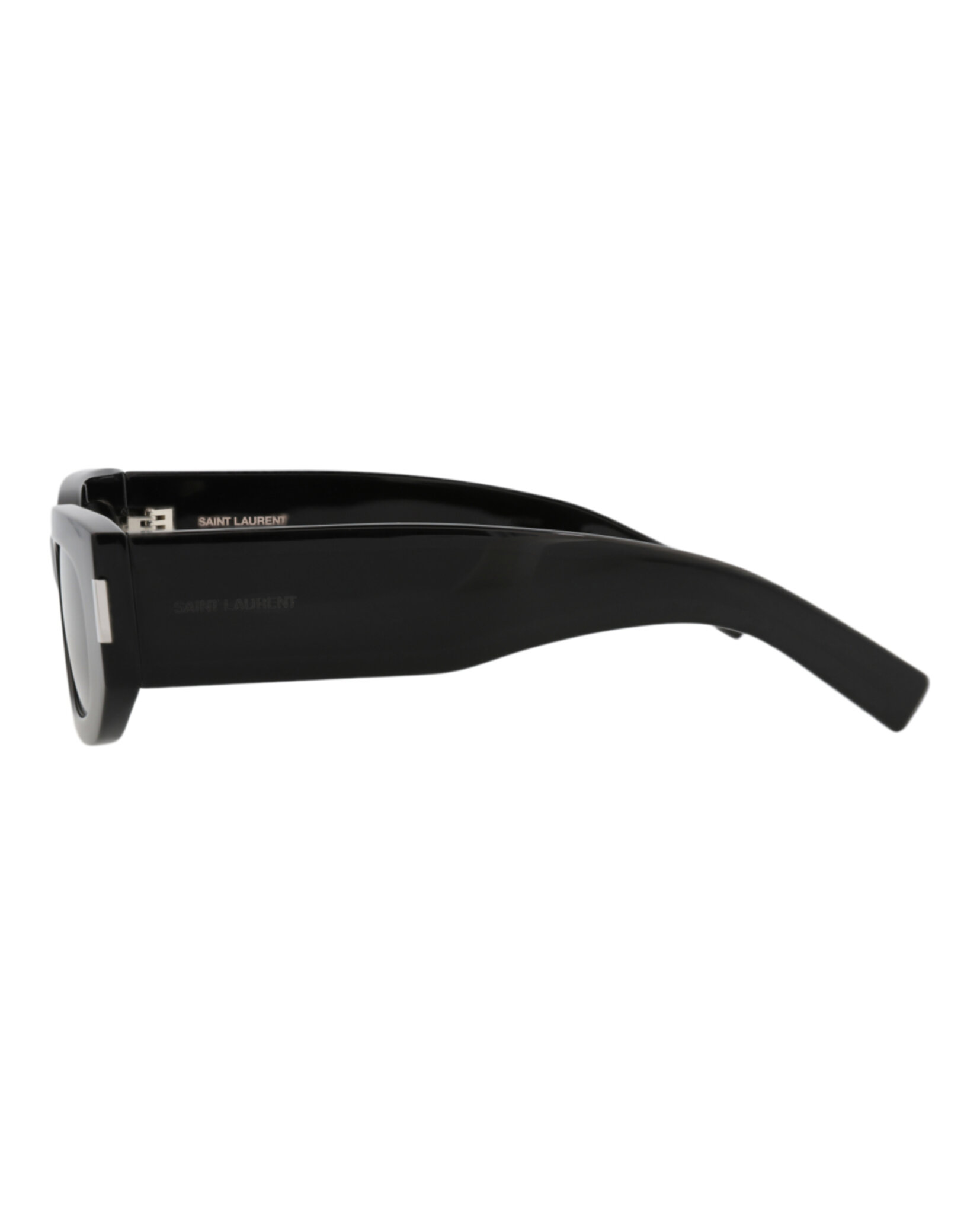 GAFAS DE SOL SAINT LAURENT DE ACETATO RECICLADO CON MONTURA REDONDA UNISEX EN NEGRO NE - 3