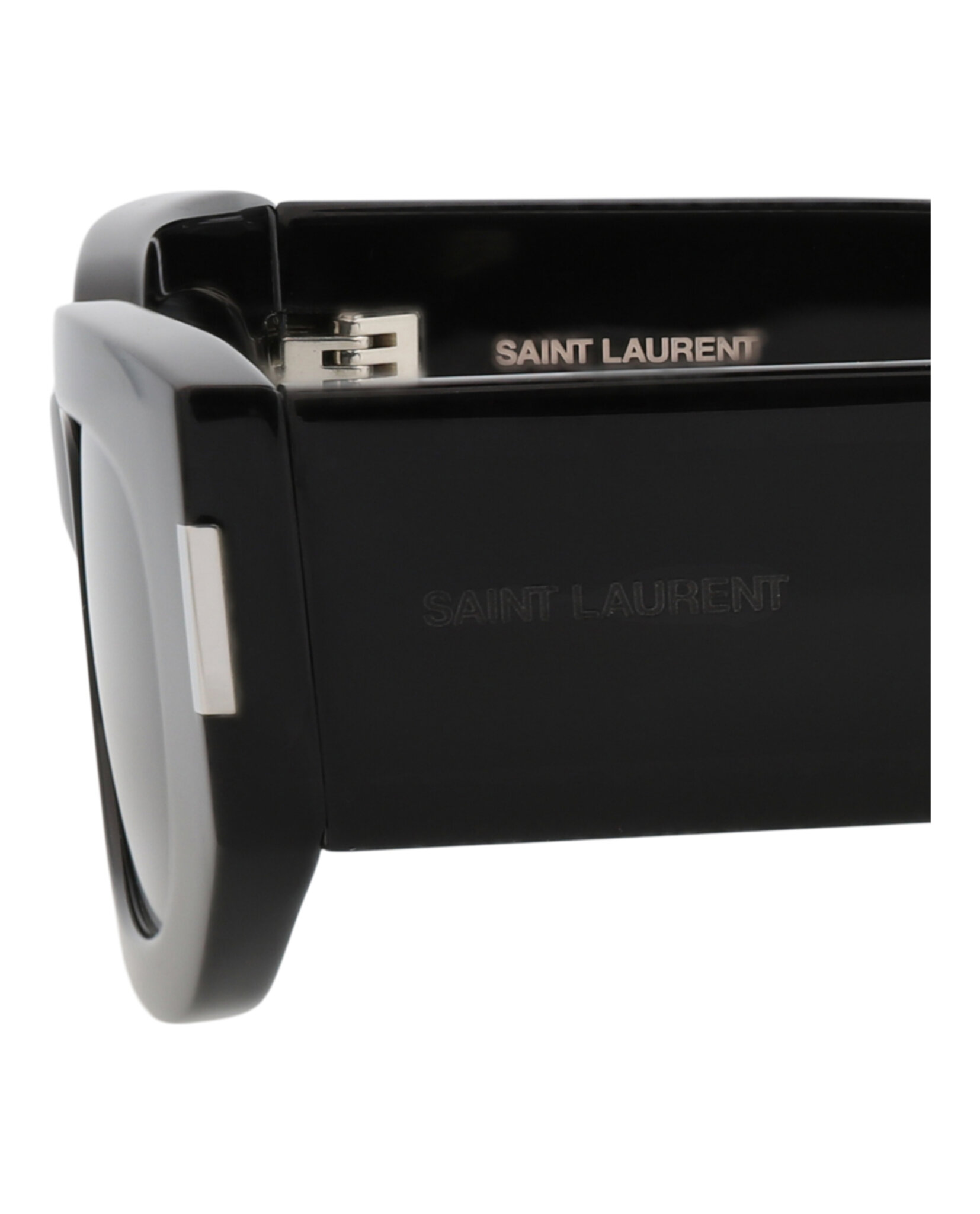 GAFAS DE SOL SAINT LAURENT DE ACETATO RECICLADO CON MONTURA REDONDA UNISEX EN NEGRO NE - 5