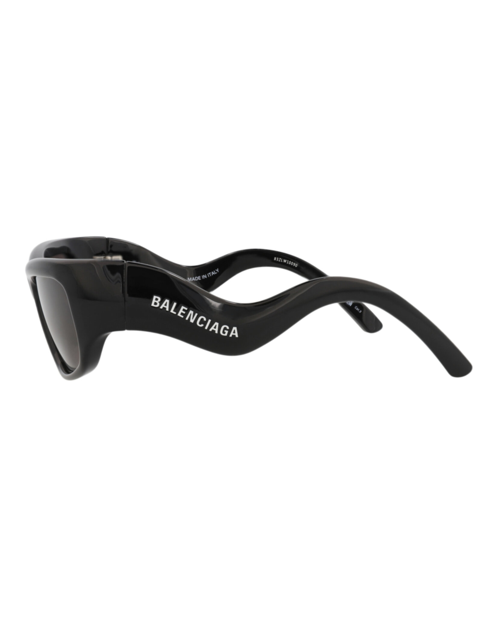 GAFAS DE SOL BALENCIAGA DE BIOINYECCIÓN CON MONTURA CUADRADA UNISEX EN NEGRO NEGRO Y G - 3