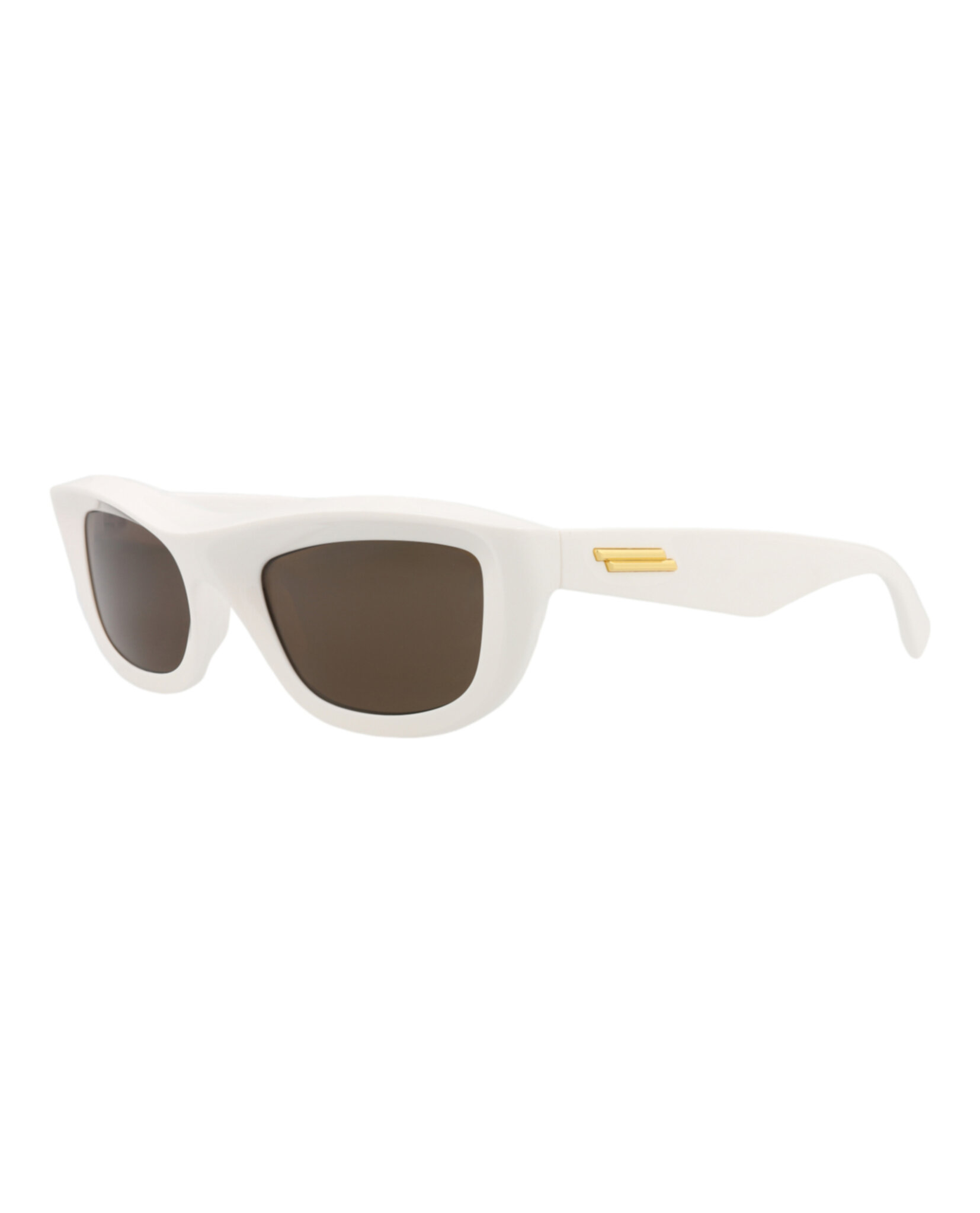 GAFAS DE SOL INYECTABLES BOTTEGA VENETA CON MONTURA CUADRADA UNISEX EN COLOR MARRÓN MA - 2