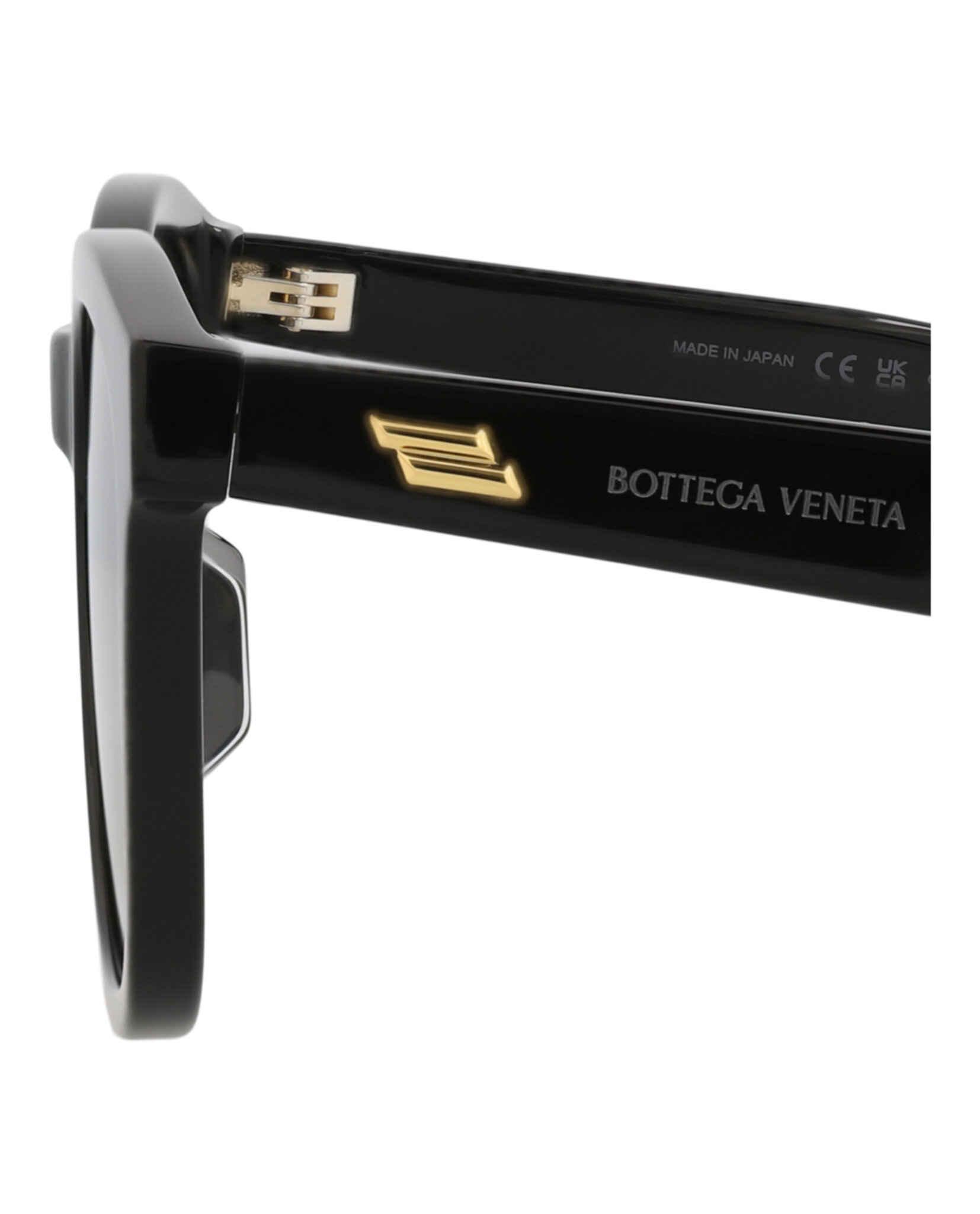 GAFAS DE SOL BOTTEGA VENETA DE ACETATO CON MONTURA REDONDA (MUJER) NEGRO/GRIS - 4
