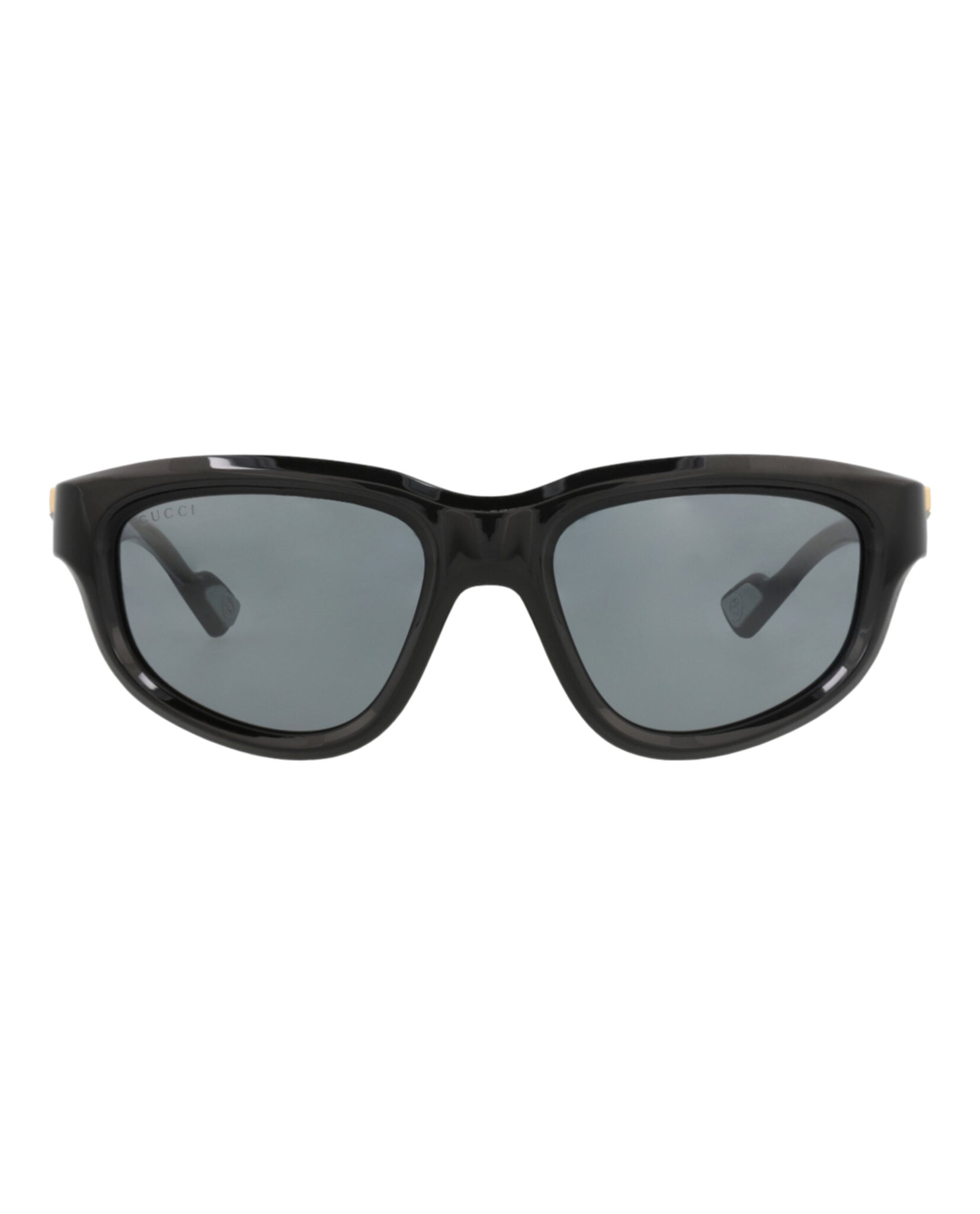 GAFAS DE SOL GUCCI DE INYECCIÓN CON MONTURA REDONDA (HOMBRE) NEGRO/GRIS - 1