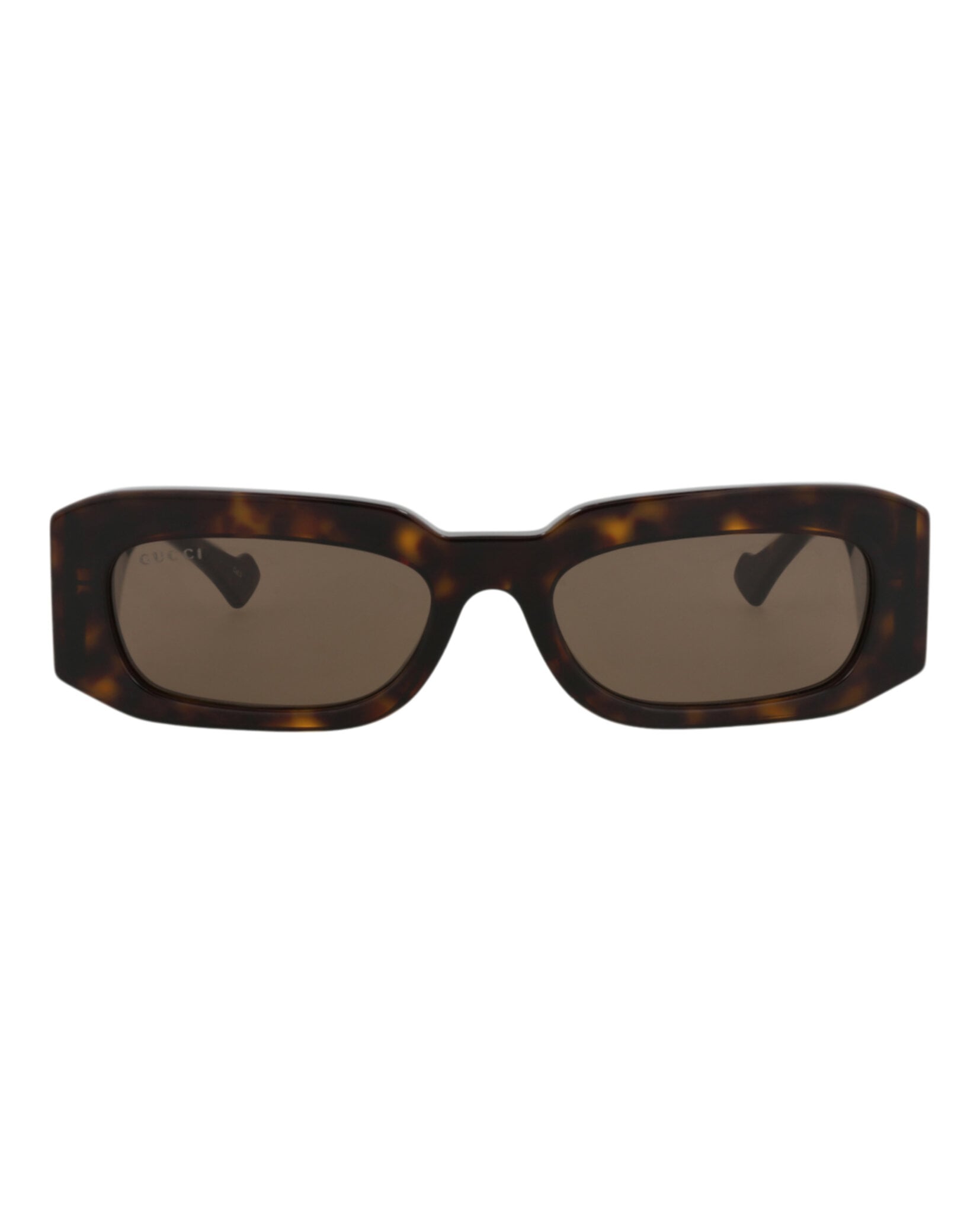 GAFAS DE SOL GUCCI DE ACETATO RECICLADO CON MONTURA CUADRADA (HOMBRE) EN HAVANA HAVANA BROWN - 1