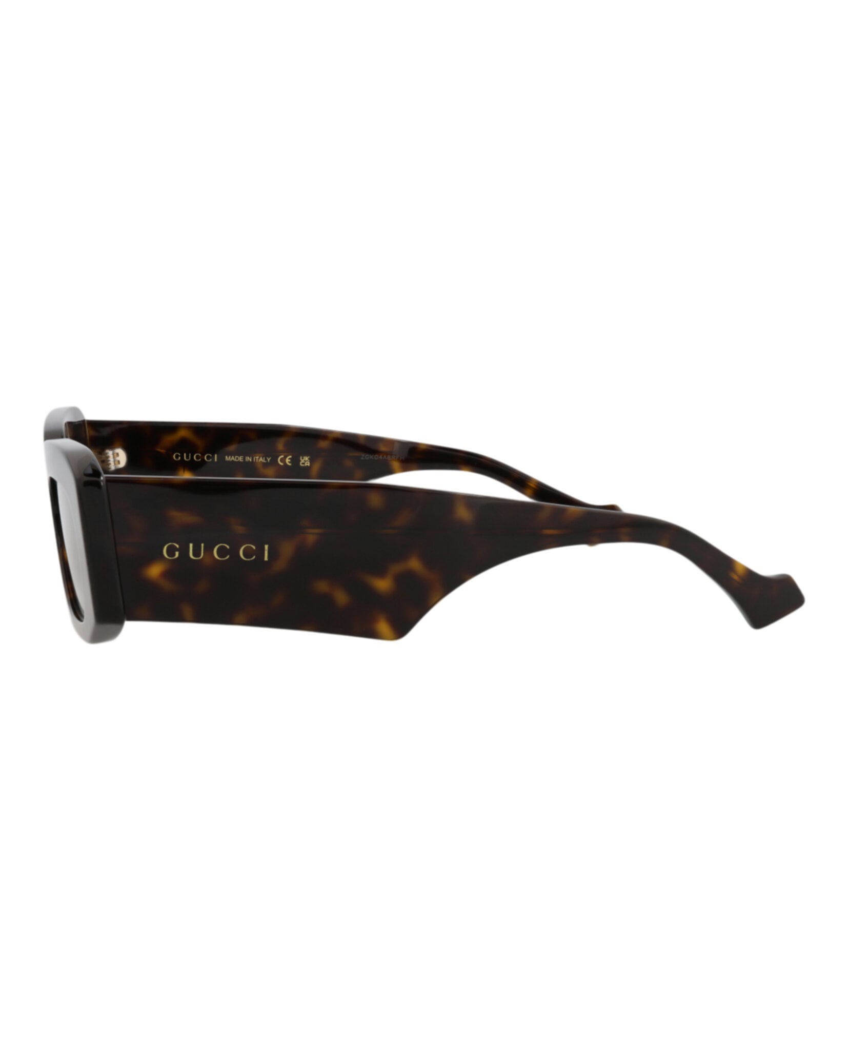 GAFAS DE SOL GUCCI DE ACETATO RECICLADO CON MONTURA CUADRADA (HOMBRE) EN HAVANA HAVANA BROWN - 3
