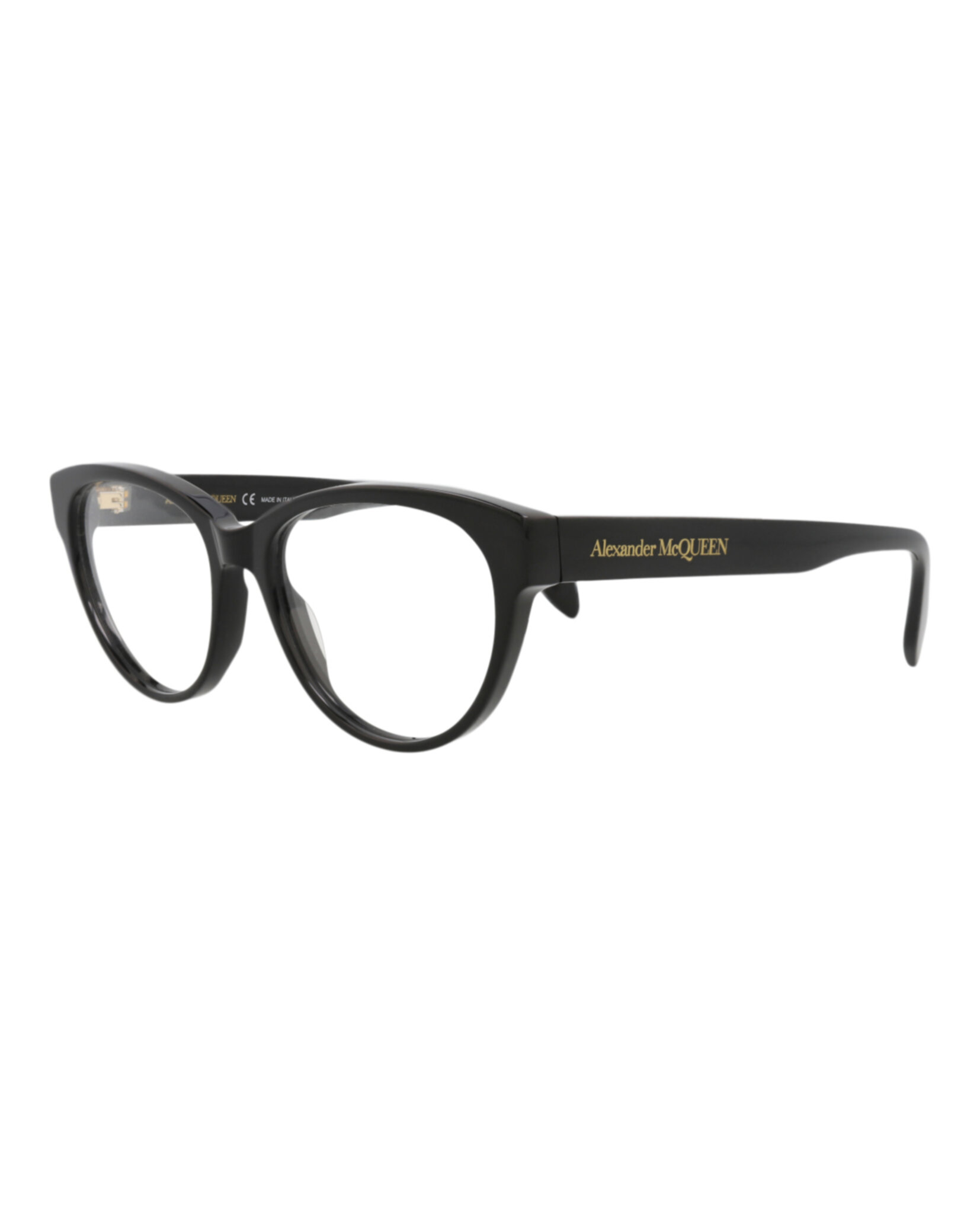 MONTURA ÓPTICA ALEXANDER MCQUEEN CON FORMA DE OJO DE GATO (MUJER) EN NEGRO NEGRO Y - 2