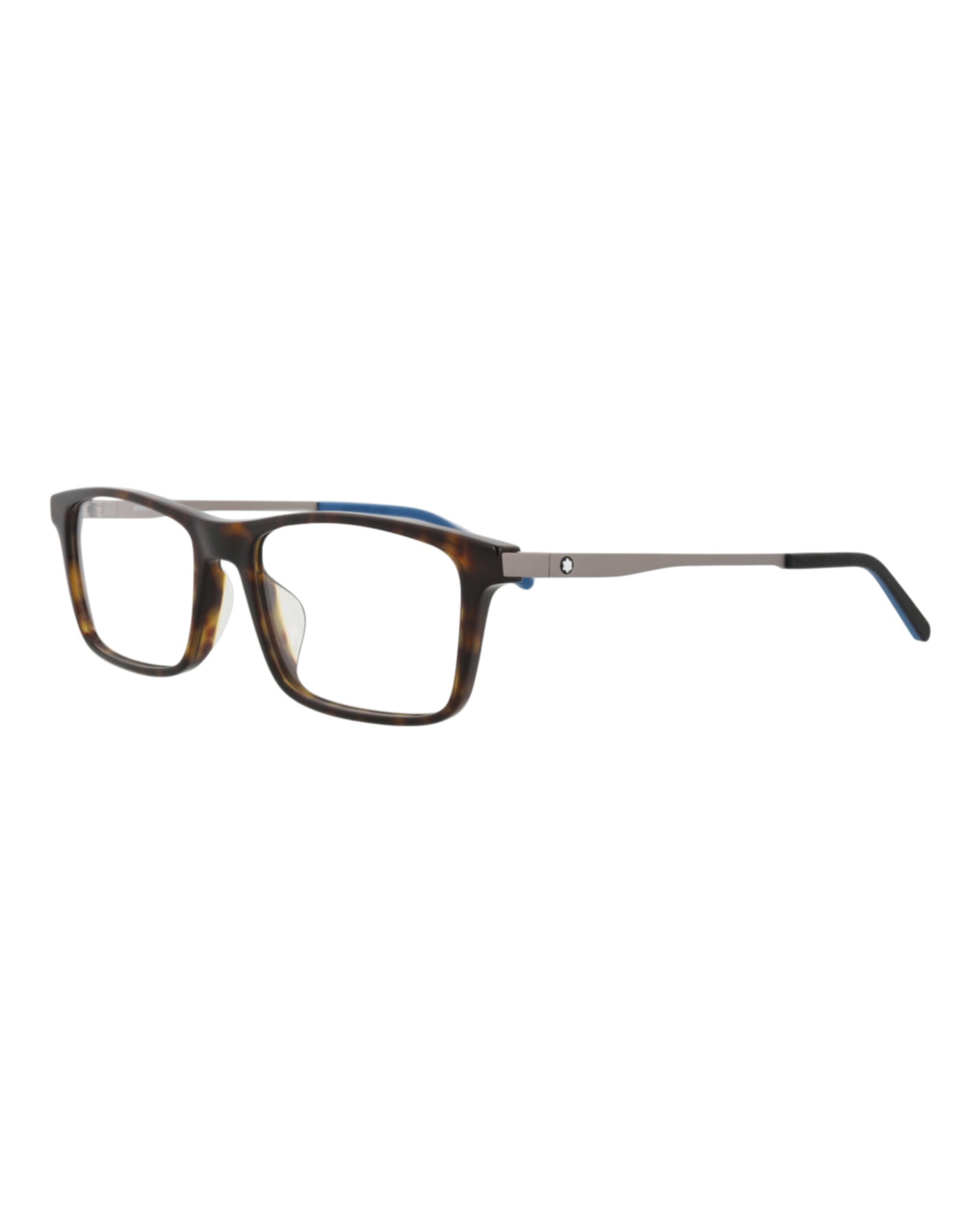 MONTURA ÓPTICA MONTBLANC MONTURAS ÓPTICAS DE ACETATO CUADRADAS (HOMBRE) EN HAVANA RUTENIO TRANSPARENTE - 2