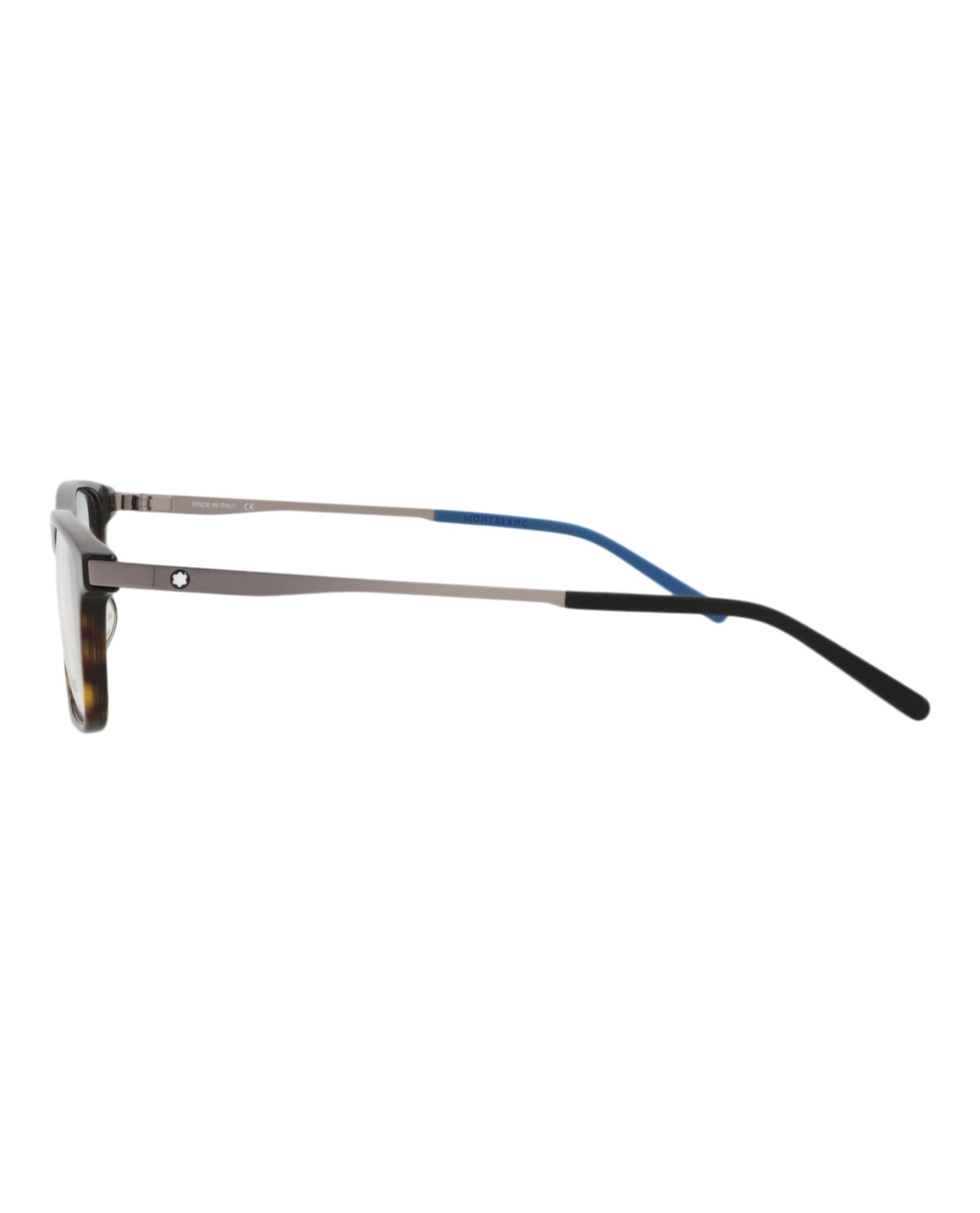 MONTURA ÓPTICA MONTBLANC MONTURAS ÓPTICAS DE ACETATO CUADRADAS (HOMBRE) EN HAVANA RUTENIO TRANSPARENTE - 3
