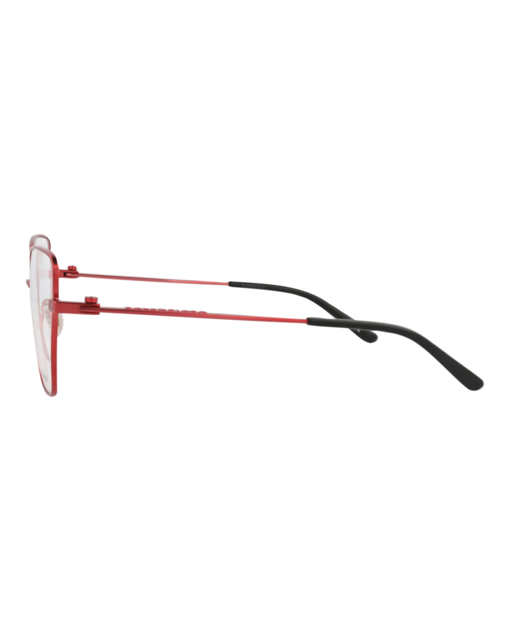MONTURA ÓPTICA BALENCIAGA CON FORMA DE OJO DE GATO (MUJER) EN ROJO ROJO Y TRANSPARENT - 3