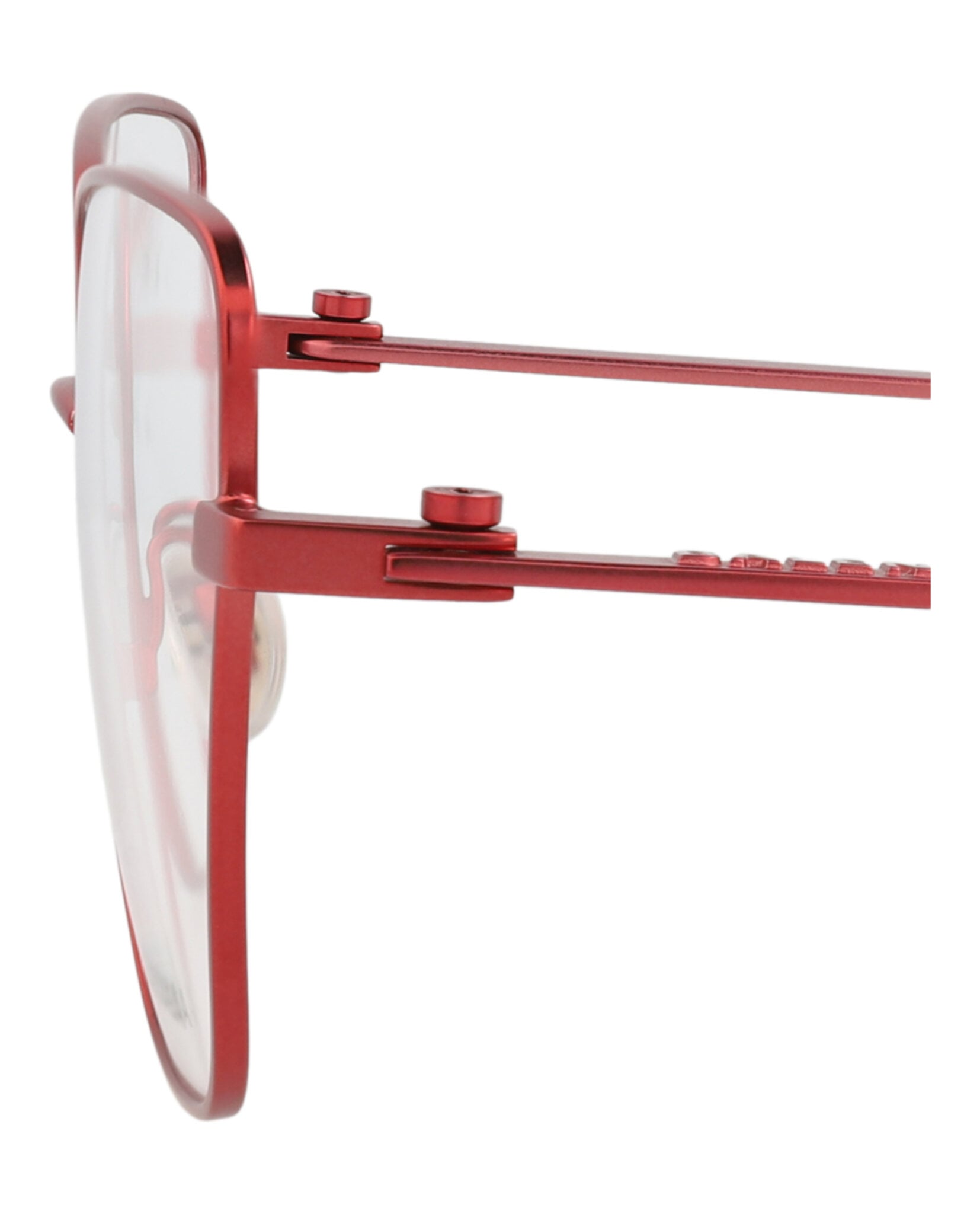 MONTURA ÓPTICA BALENCIAGA CON FORMA DE OJO DE GATO (MUJER) EN ROJO ROJO Y TRANSPARENT - 4