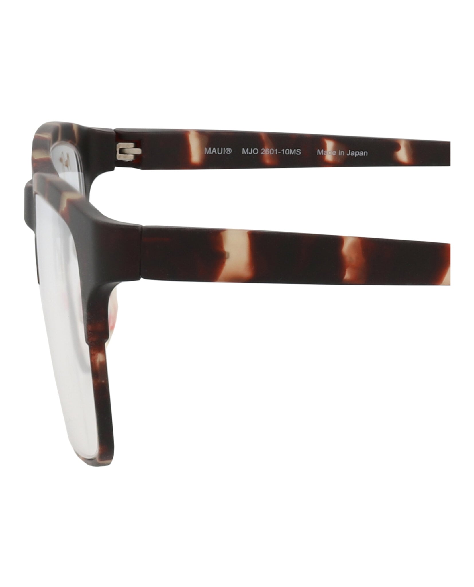 MONTURA ÓPTICA MAUI JIM DE NAILON CON MARCO CUADRADO (HOMBRE) EN TORTUGA Y TORTUGA TRANSPARENTE - 4