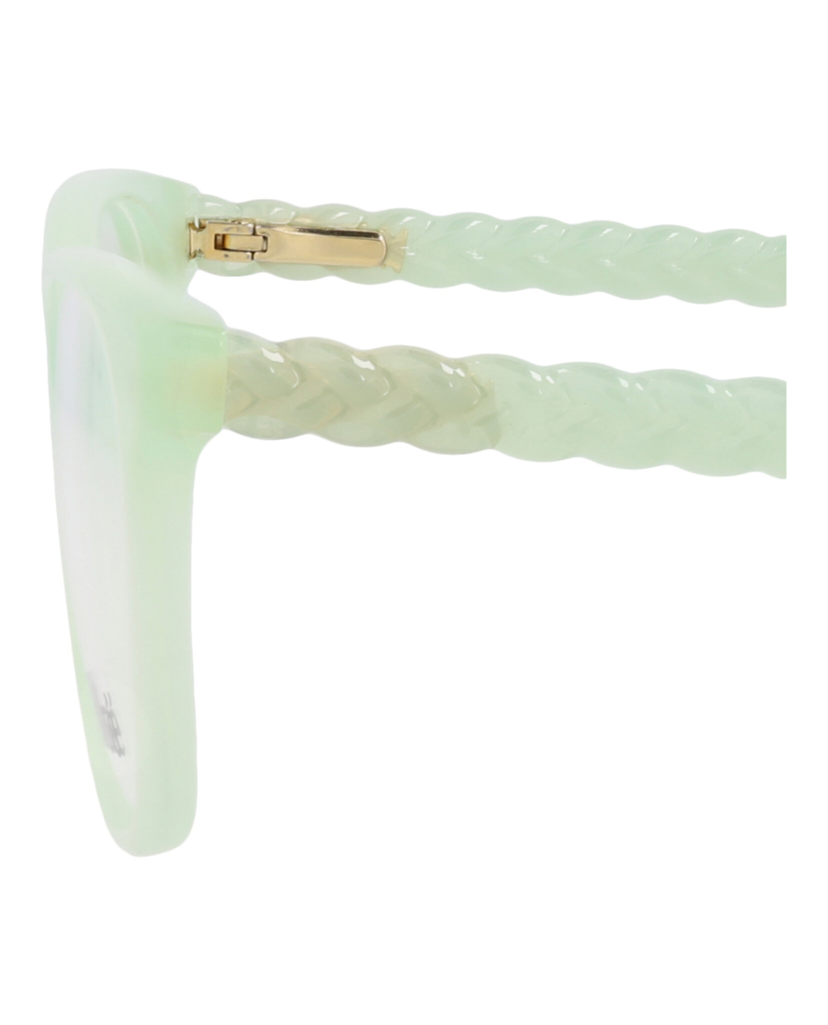 MONTURA ÓPTICA CHLOÉ CAT EYE-FRAME EN VERDE VERDE Y TRANSPARENTE - 4