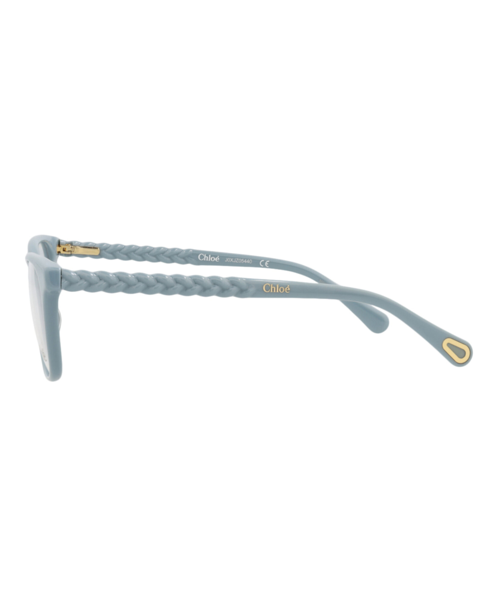 MONTURA ÓPTICA CHLOÉ CAT EYE-FRAME EN AZUL CLARO AZUL CLARO Y TRANSPARENTE - 3
