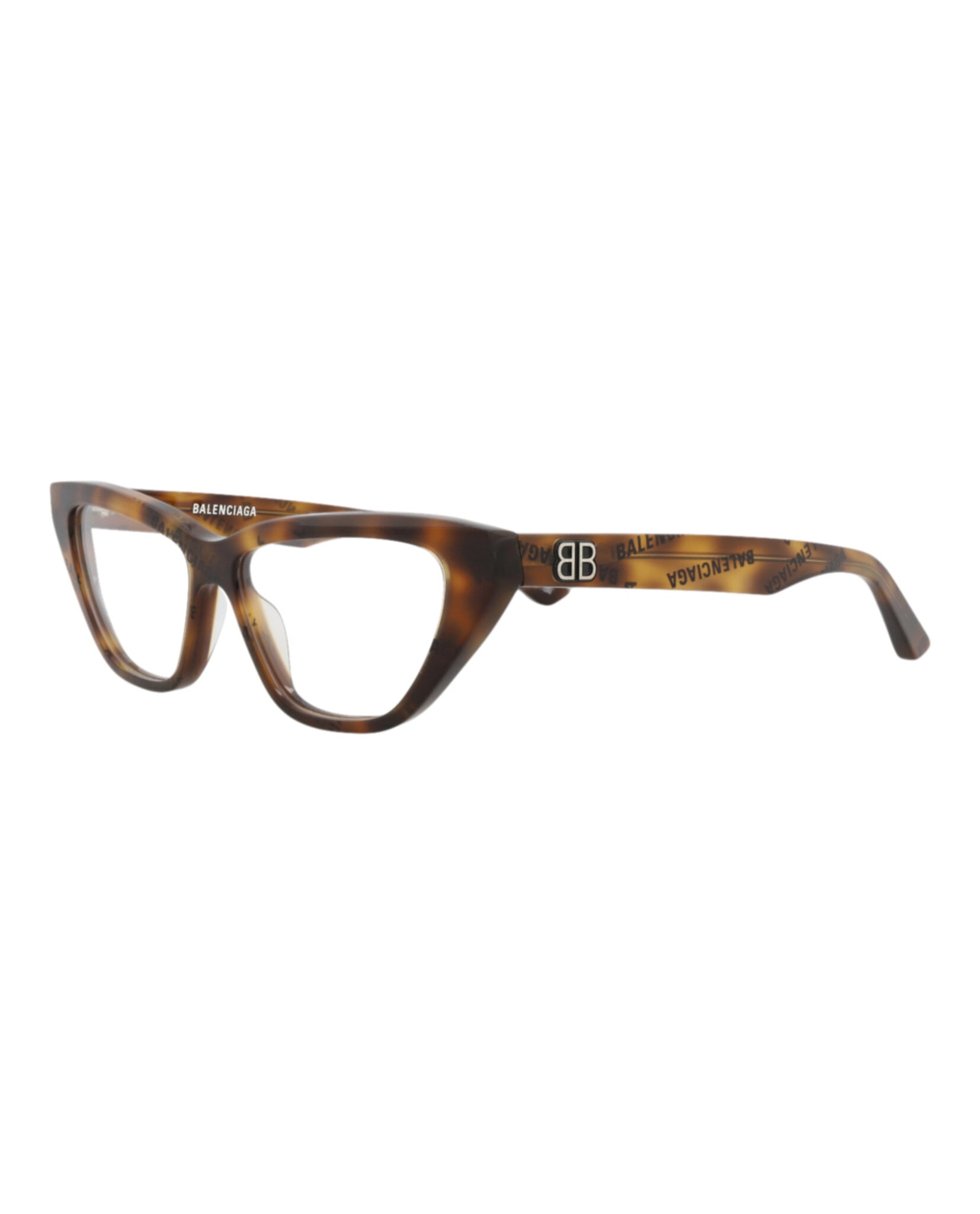 MONTURA ÓPTICA BALENCIAGA CON FORMA DE OJO DE GATO (MUJER) HABANA - 2