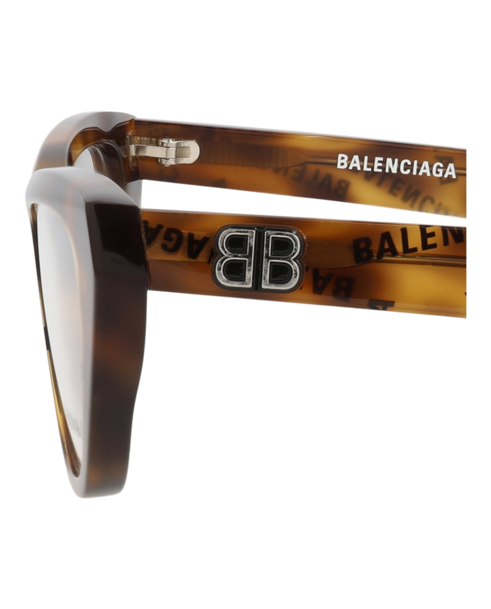 MONTURA ÓPTICA BALENCIAGA CON FORMA DE OJO DE GATO (MUJER) HABANA - 4