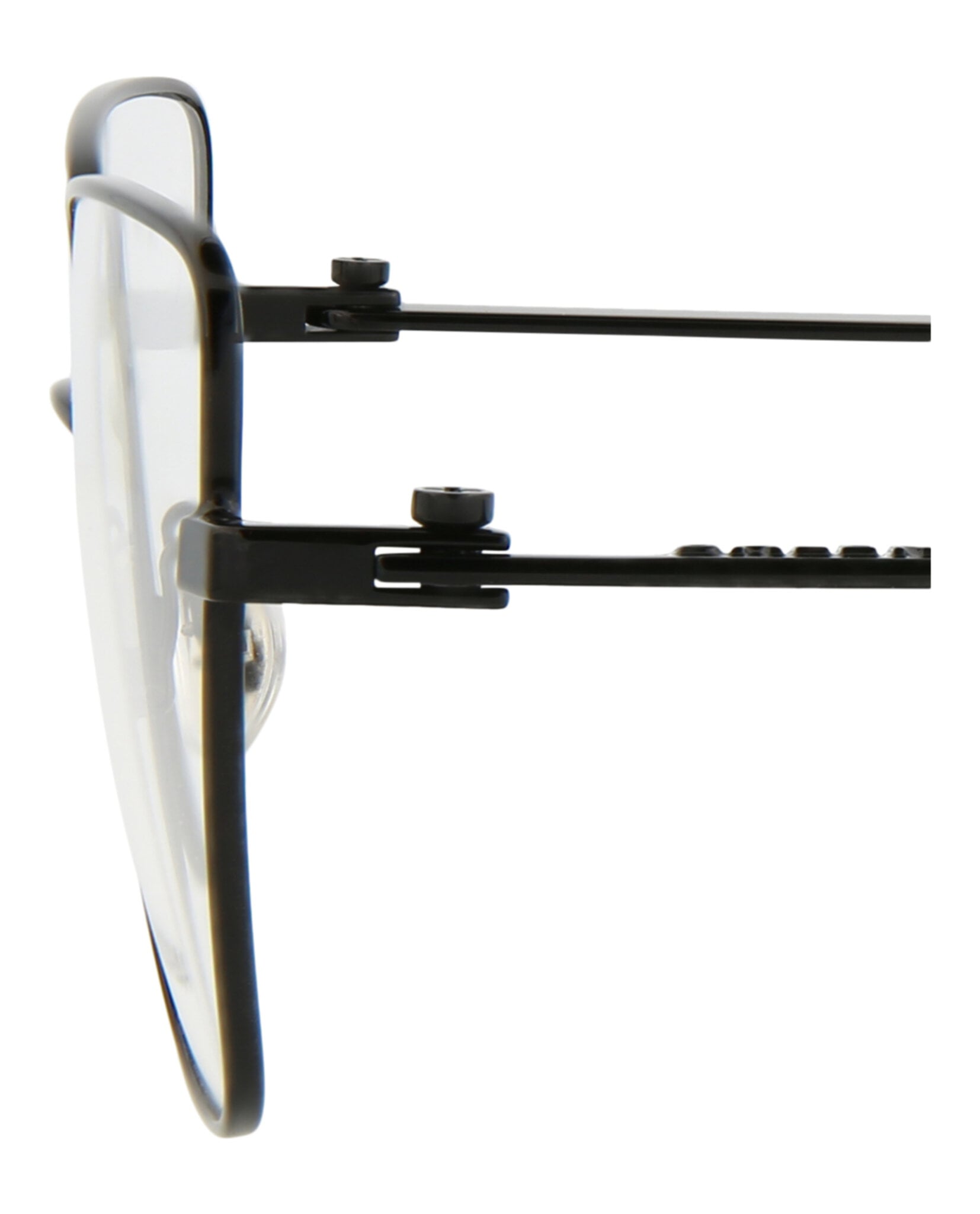 MONTURA ÓPTICA BALENCIAGA CON FORMA DE OJO DE GATO (MUJER) EN NEGRO NEGRO Y TRANSPAREN - 4