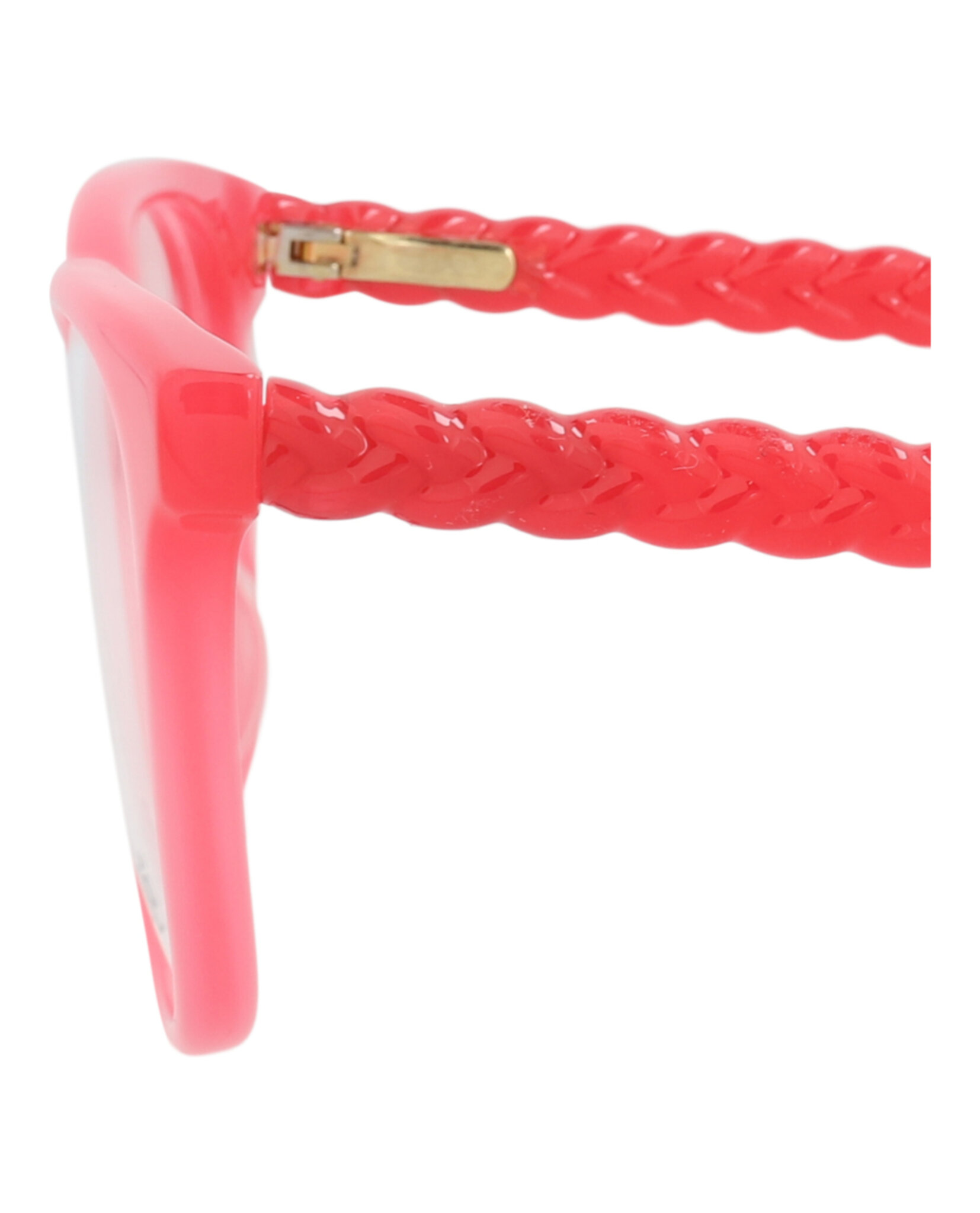 MONTURA ÓPTICA CON FORMA DE OJO DE GATO CHLOÉ EN ROSA ROSA Y TRANSPARENTE - 4