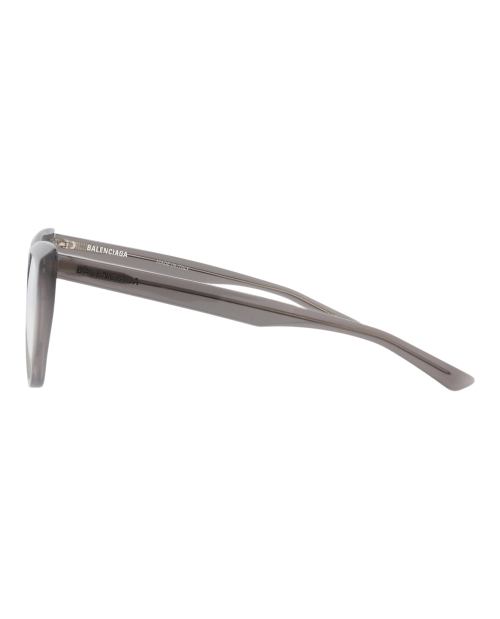 MONTURA ÓPTICA BALENCIAGA CON FORMA DE OJO DE GATO (MUJER) EN GRIS GRIS TRANSPAREN - 3