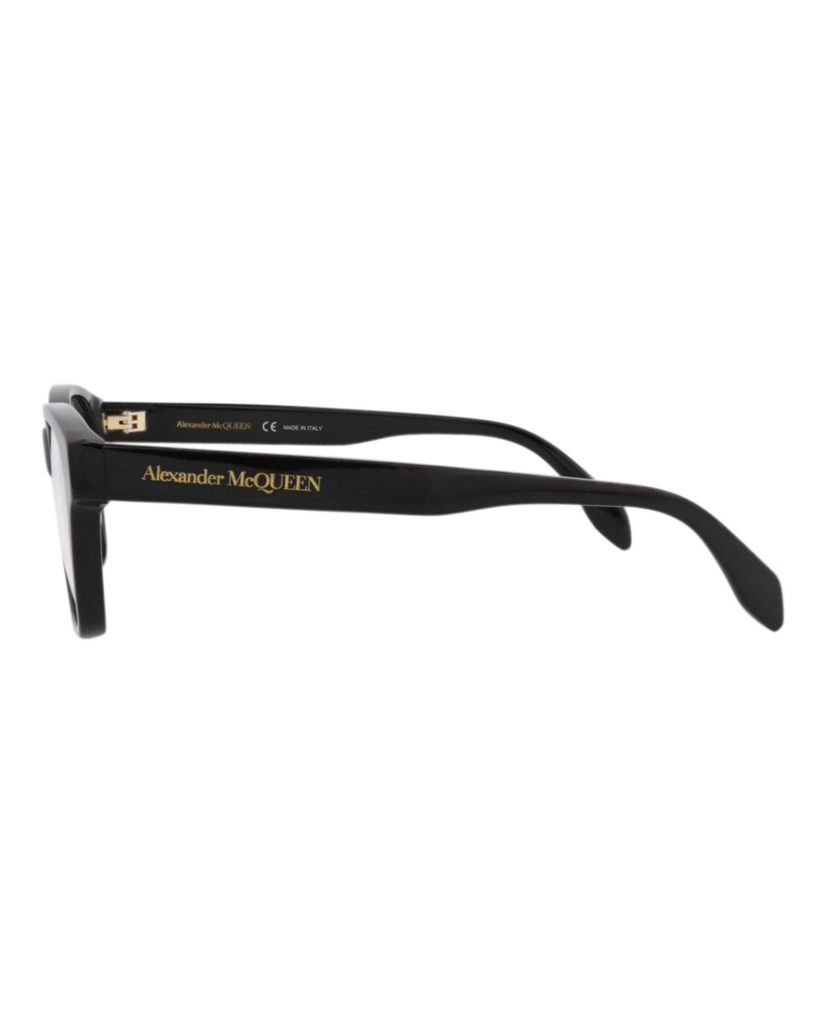MONTURA ÓPTICA ALEXANDER MCQUEEN CON MONTURA CUADRADA (MUJER) NEGRO - 3