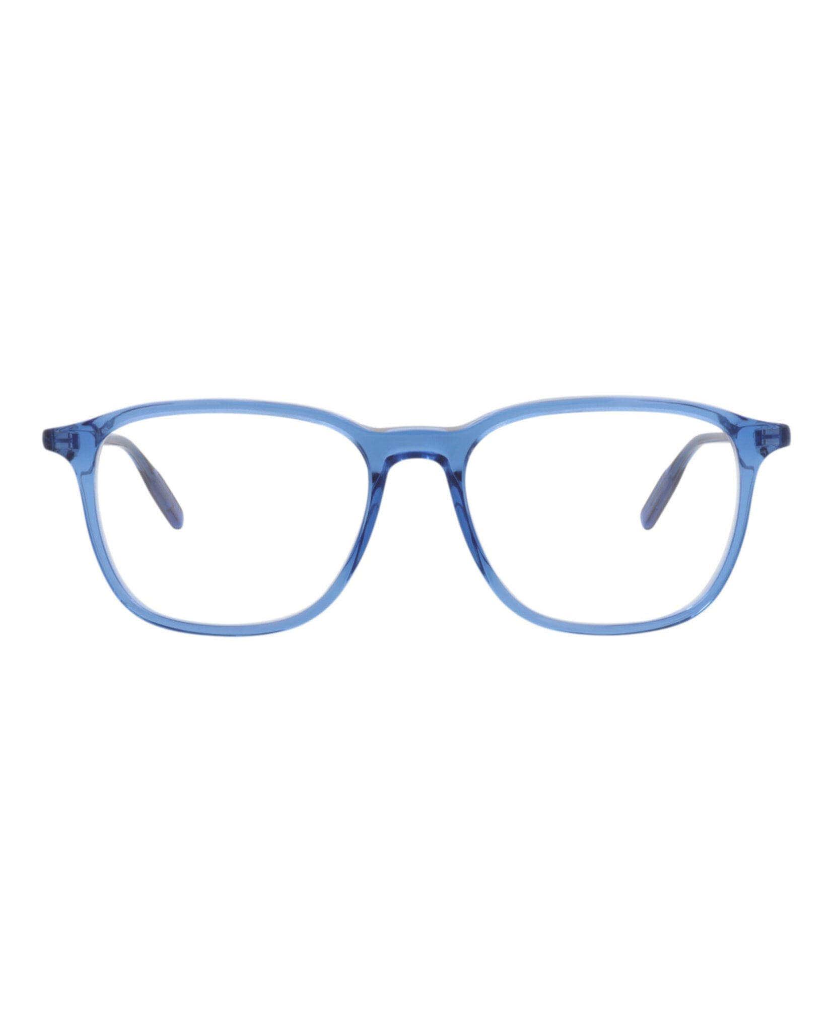 MONTURA ÓPTICA MONTBLANC DE ACETATO CON MONTURA CUADRADA (HOMBRE) EN AZUL AZUL Y TRANSPARENTE - 1