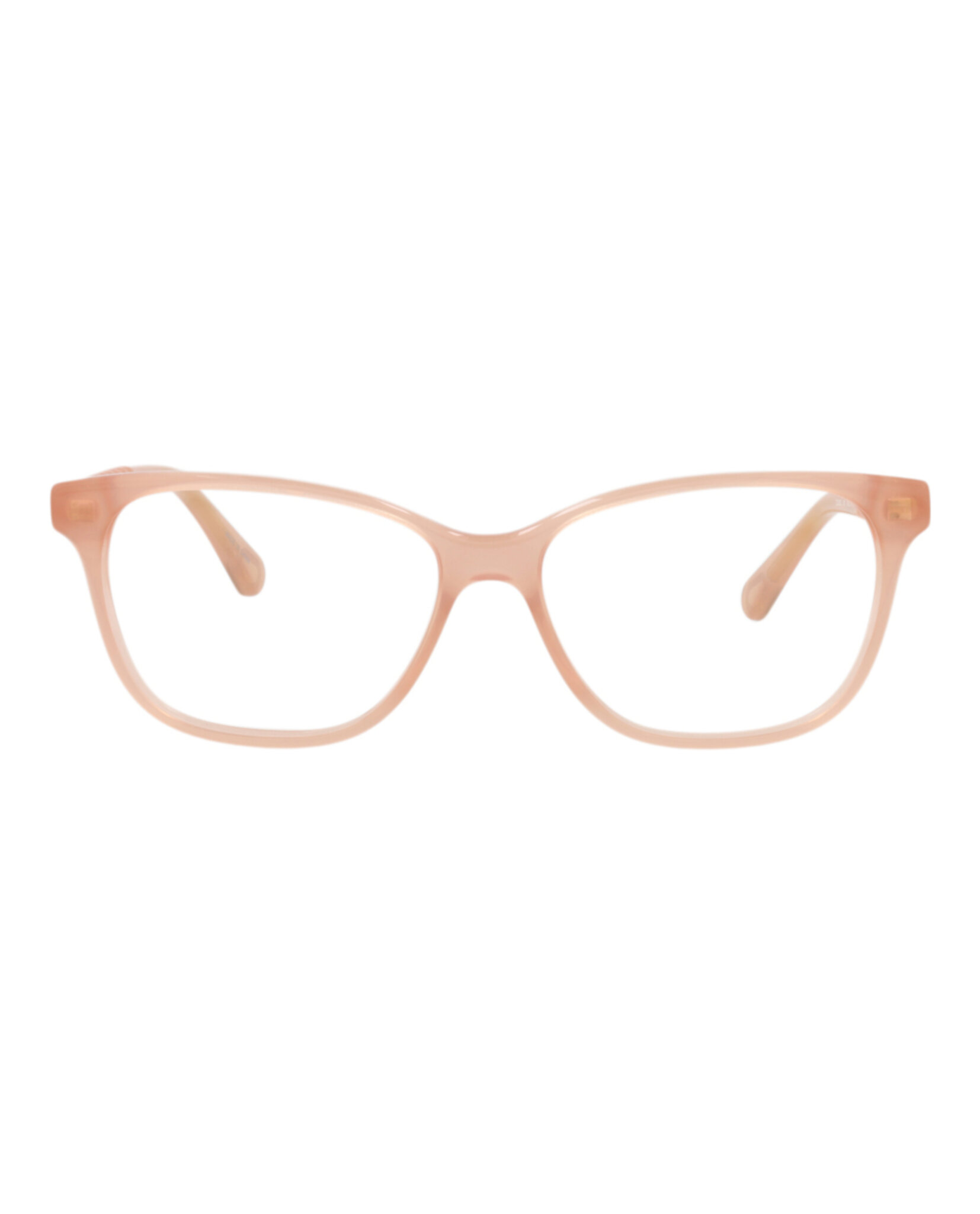 MONTURA ÓPTICA CHLOÉ CAT EYE-FRAME EN COLOR NUDE TRANSPARENTE - 1