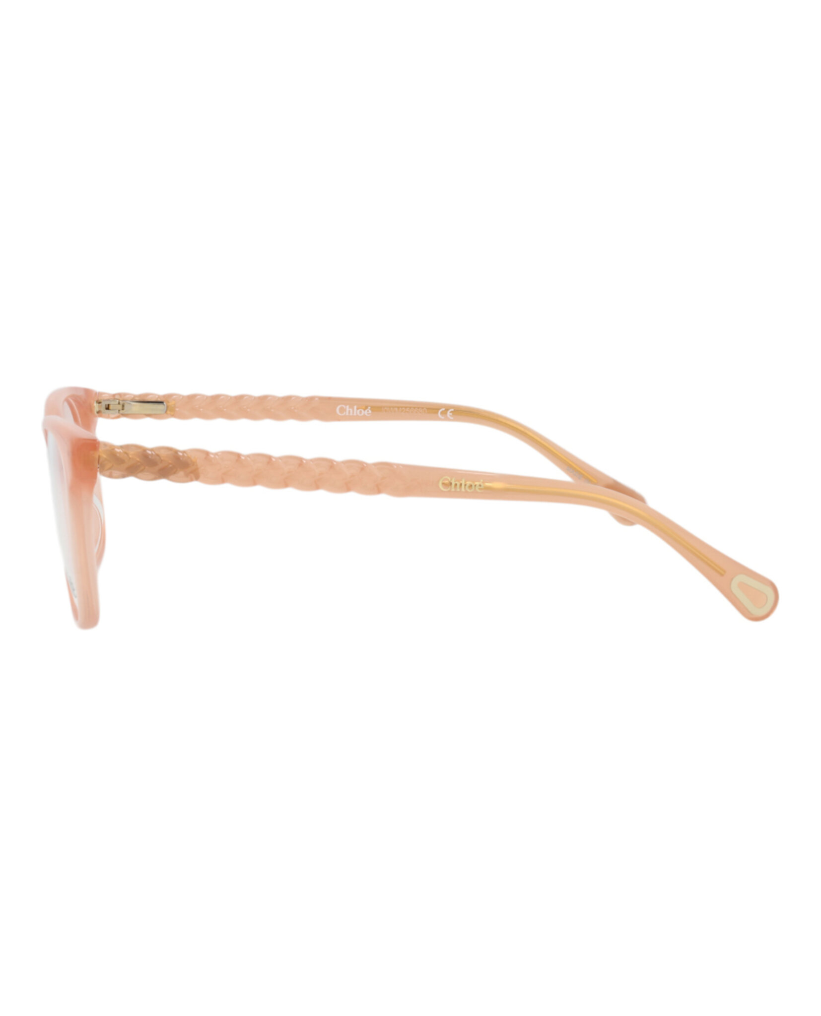 MONTURA ÓPTICA CHLOÉ CAT EYE-FRAME EN COLOR NUDE TRANSPARENTE - 3