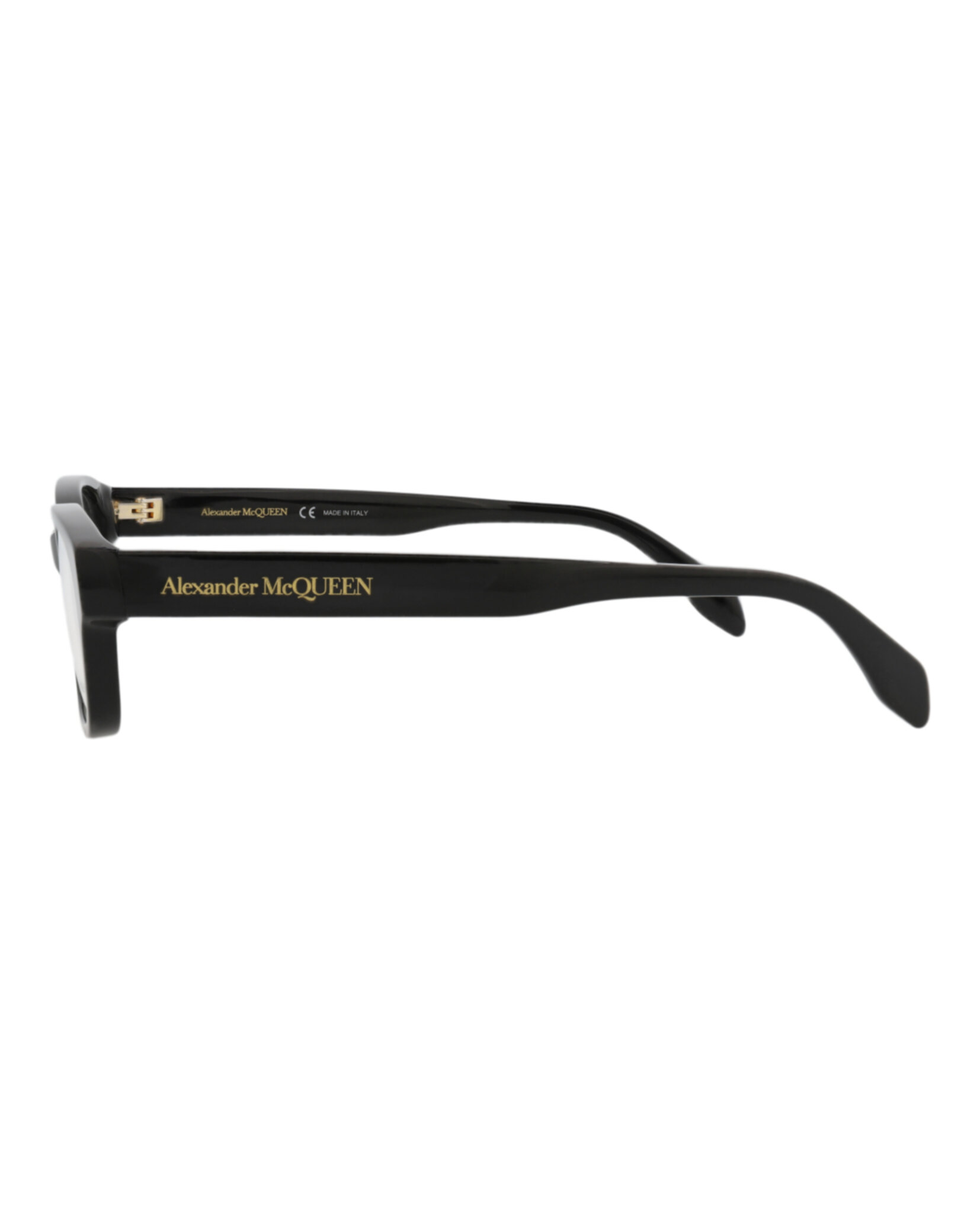 MONTURA ÓPTICA ALEXANDER MCQUEEN CON MONTURA CUADRADA (MUJER) NEGRO - 3