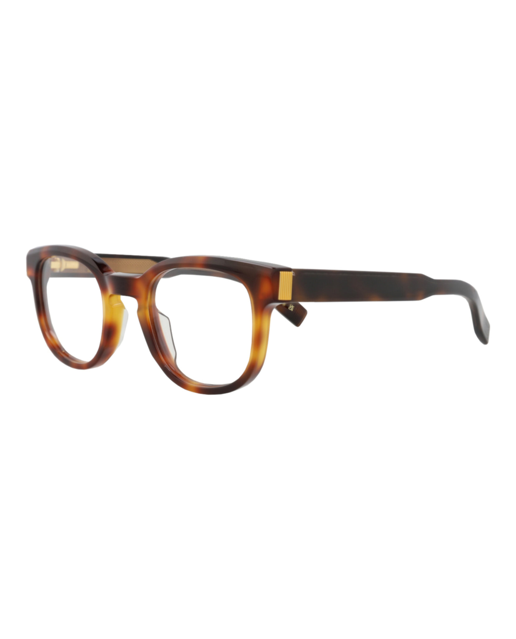 MONTURA ÓPTICA DUNHILL DE ACETATO CON MARCO REDONDO (HOMBRE) EN LA HABANA TRANSPARENTE - 2