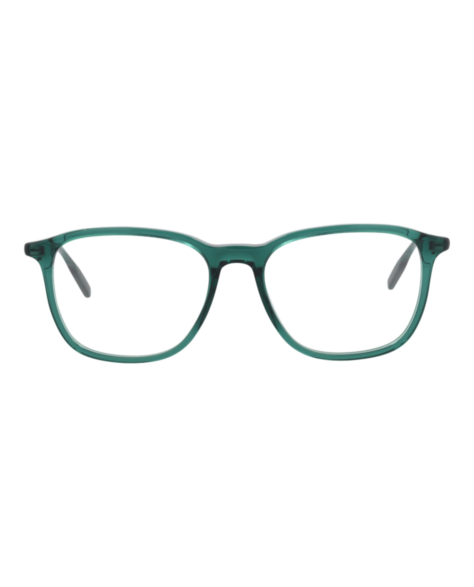 MONTURA ÓPTICA MONTBLANC DE ACETATO CON MONTURA CUADRADA (HOMBRE) EN VERDE VERDE Y TRANSPAREN - 1