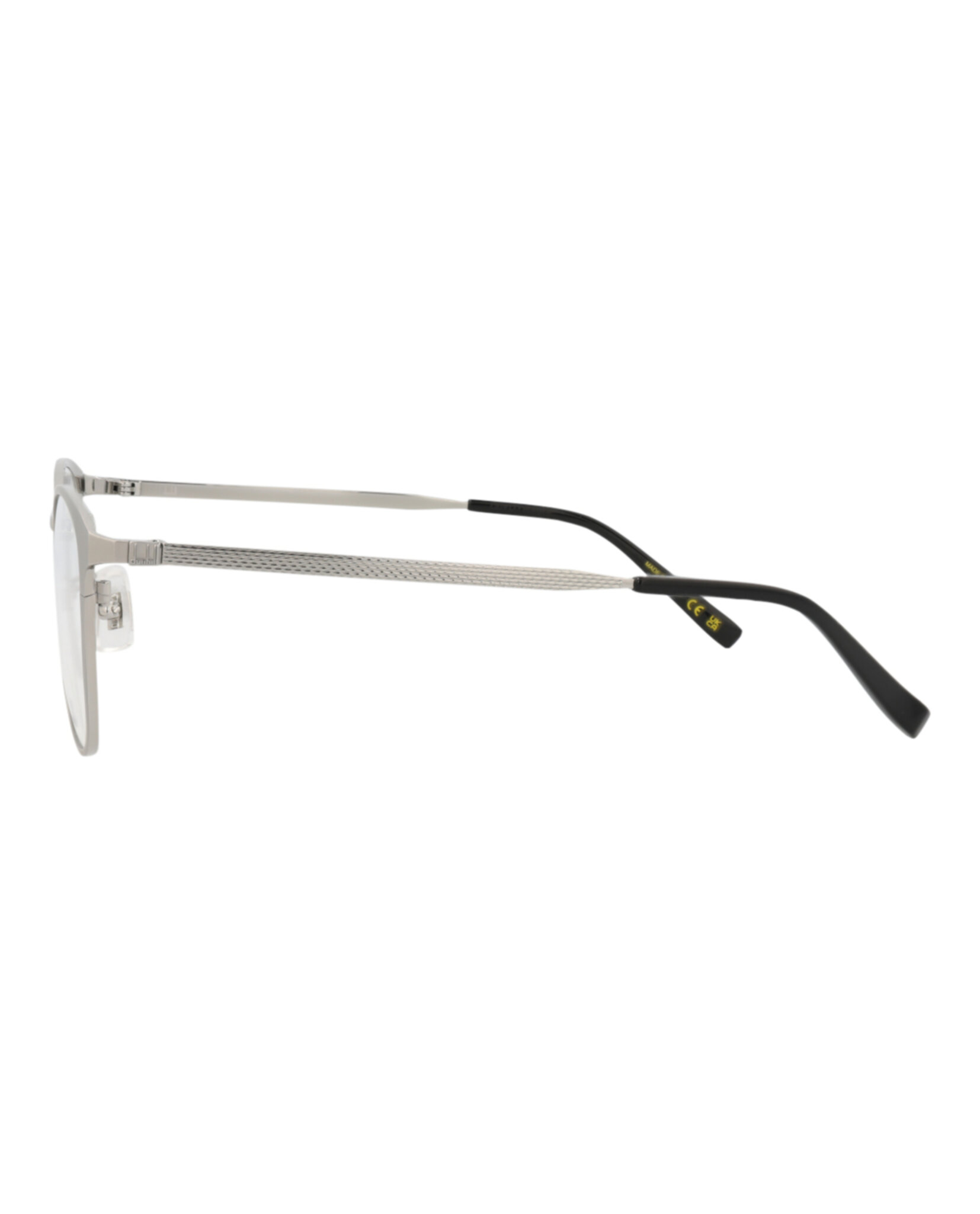 MONTURA ÓPTICA DUNHILL DE TITANIO CON MARCO REDONDO (HOMBRE) EN PLATA PLATEADA Y TRANSPARENTE - 3