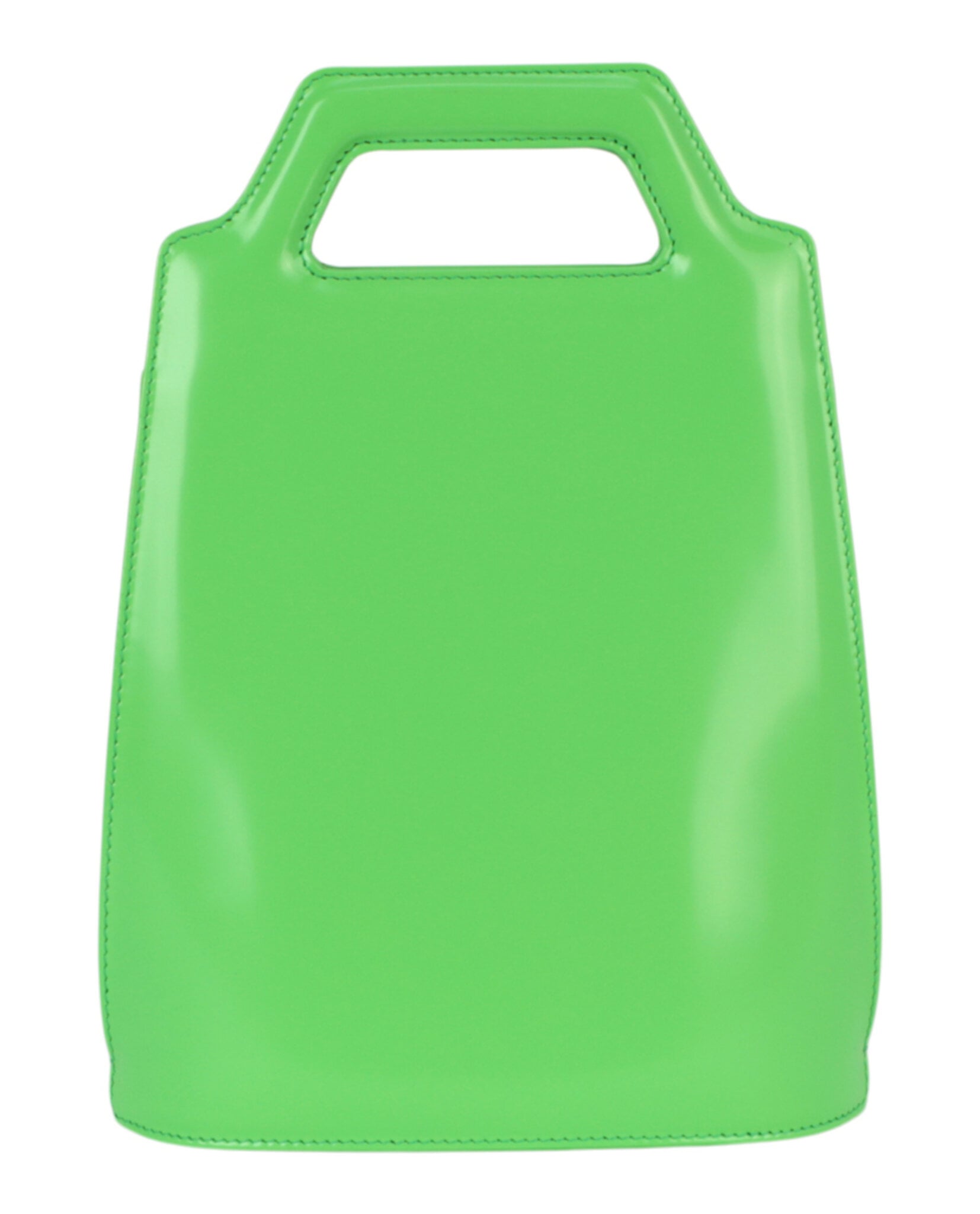 BOLSO DE HOMBRO FERRAGAMO MICRO WANDA DE CHAROL (MUJER) VERDE - 5