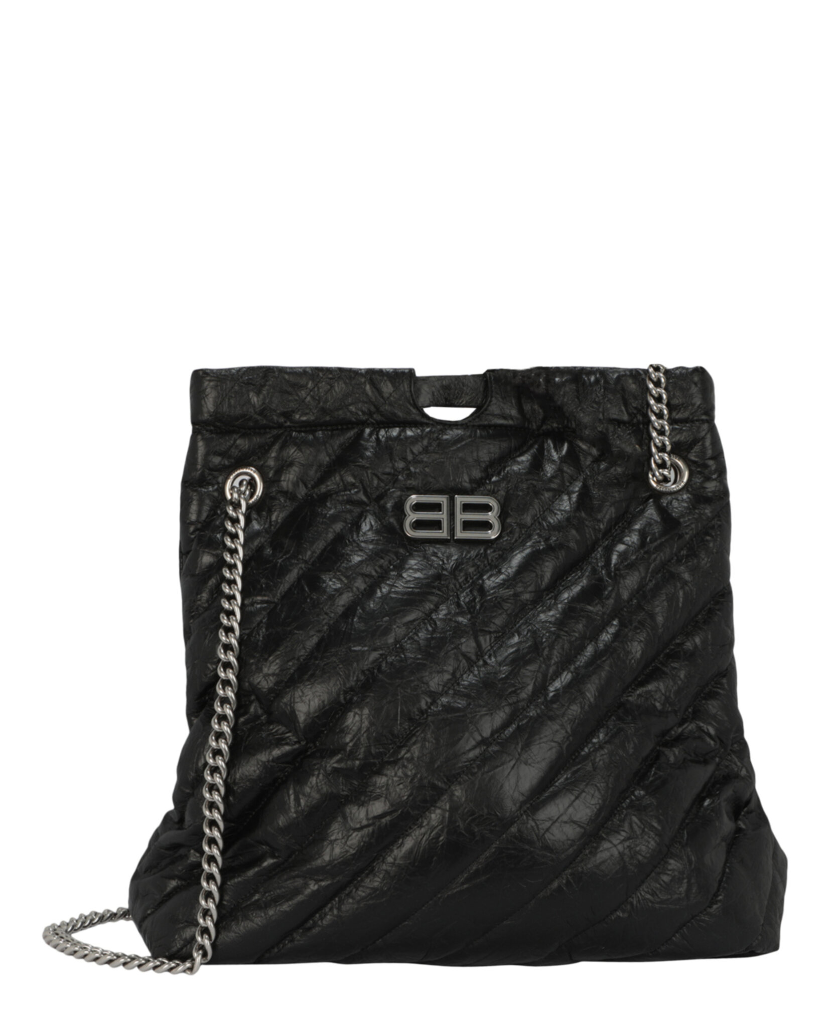 BOLSO DE MANO MEDIANOS ACOLCHADOS BALENCIAGA CRUSH (MUJER) NEGRO - 1