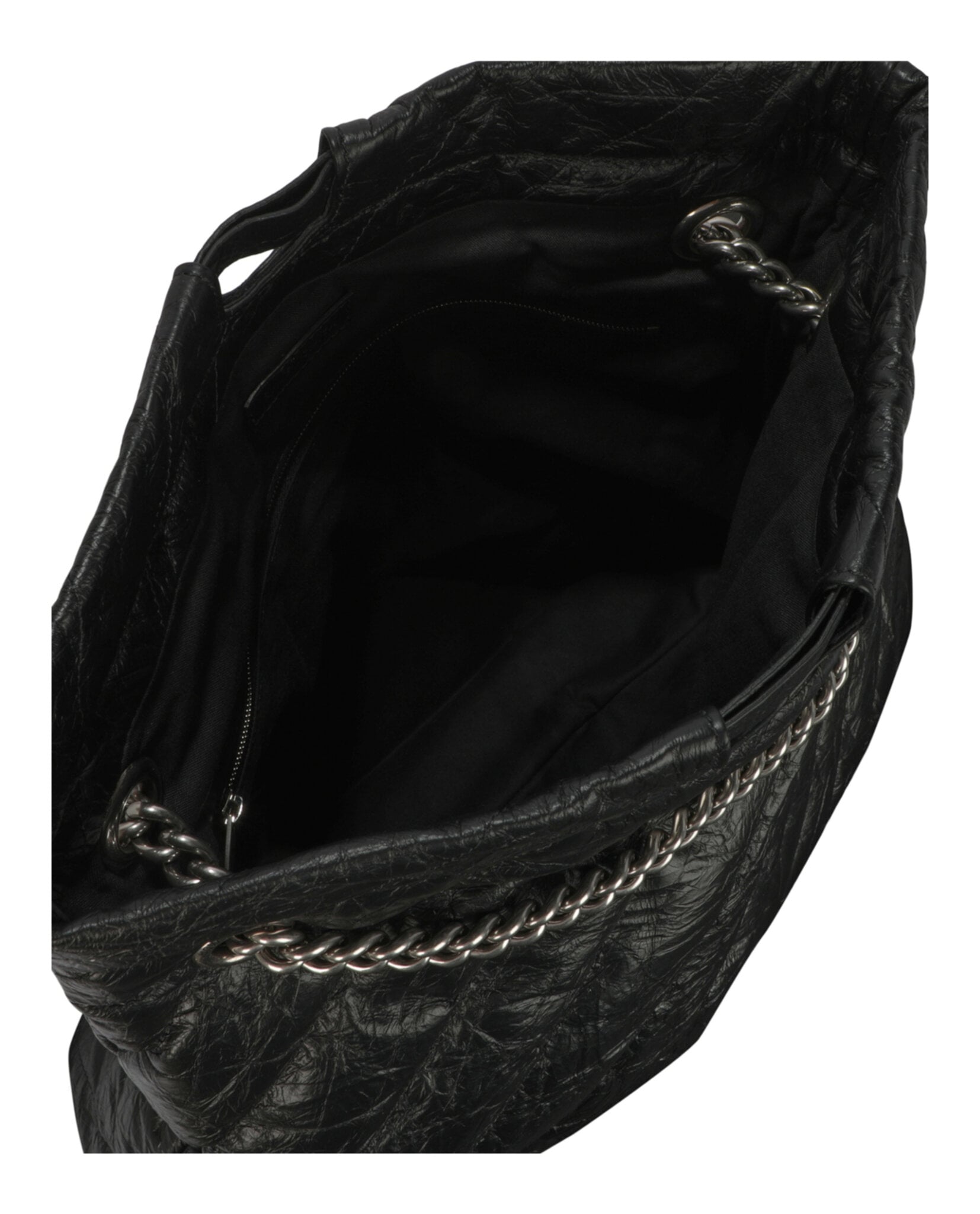 BOLSO DE MANO MEDIANOS ACOLCHADOS BALENCIAGA CRUSH (MUJER) NEGRO - 6